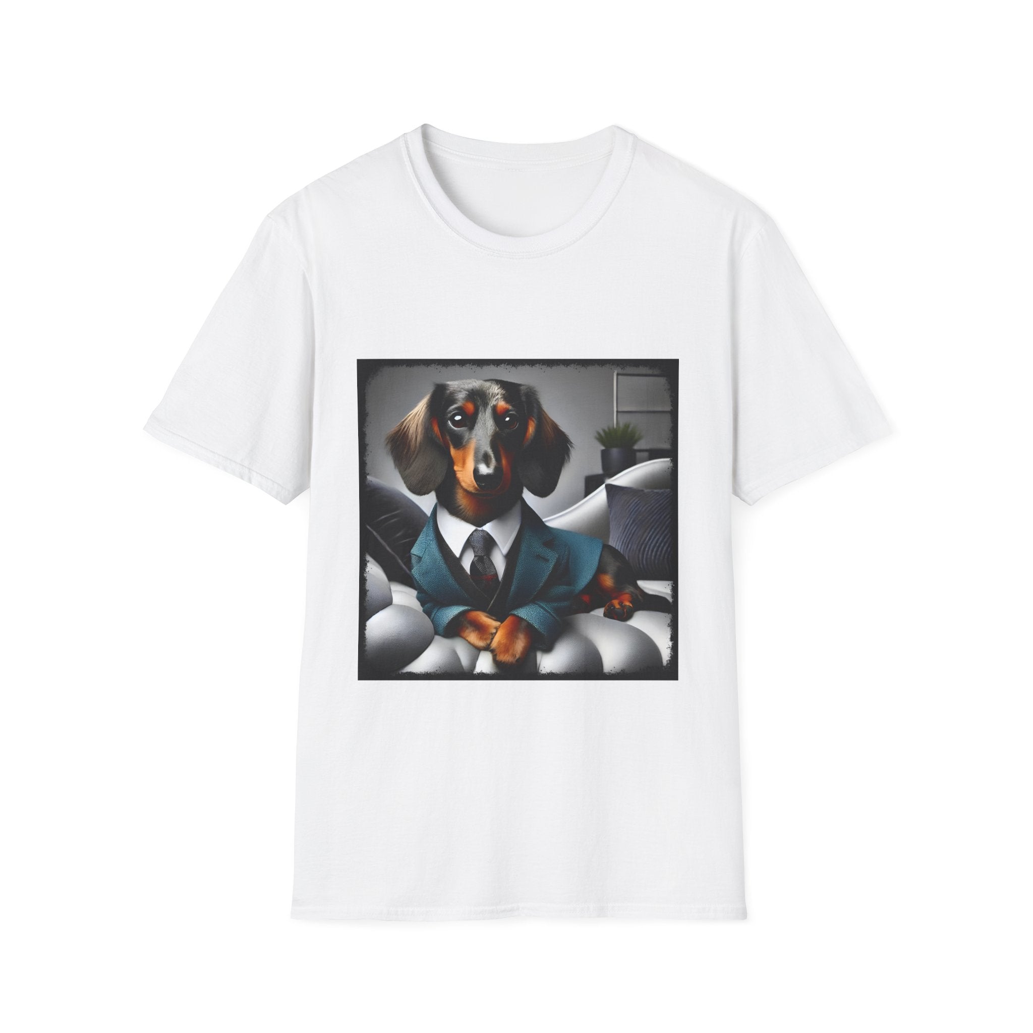 Dachshund Cool Collar | Unisex Dog T-Shirt