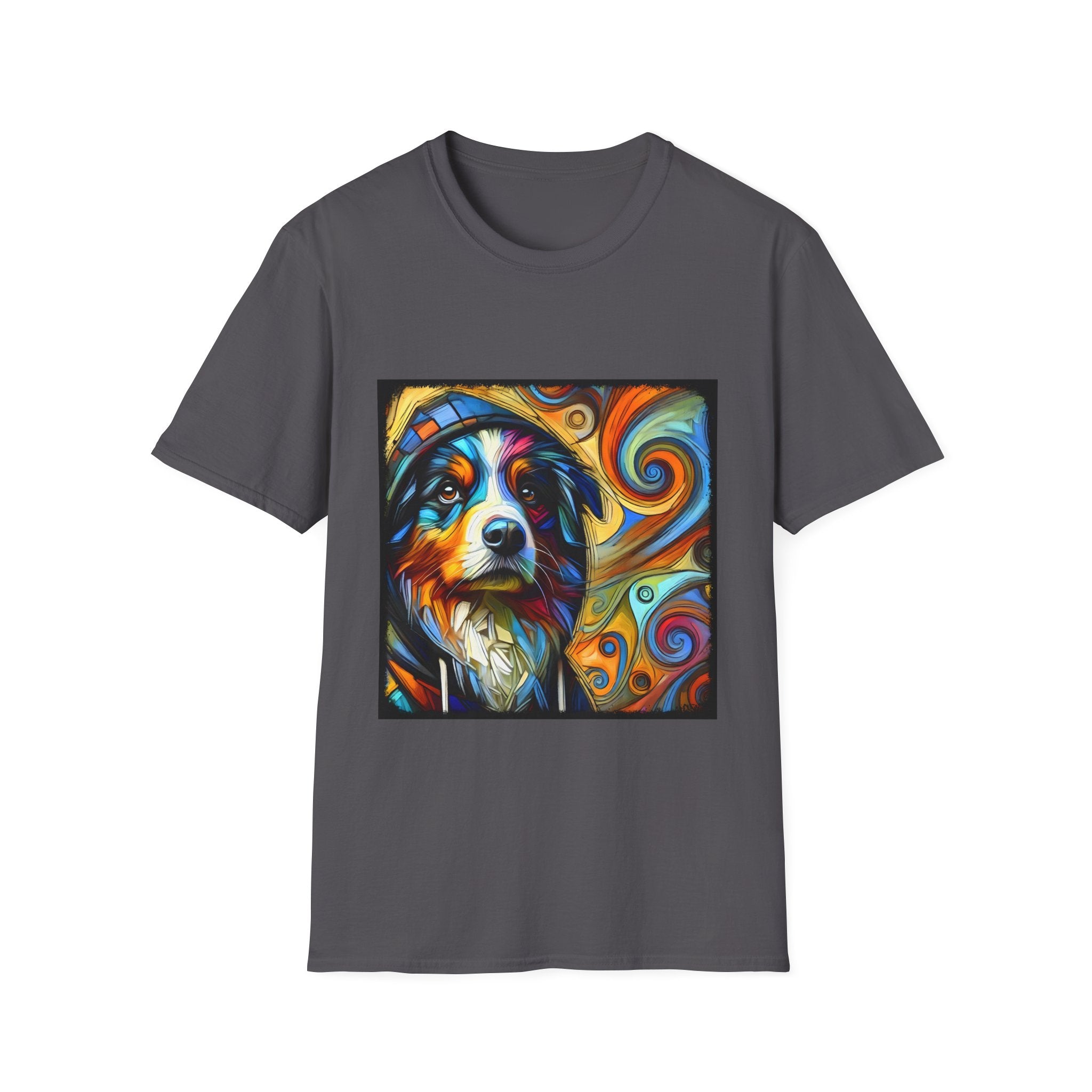 Australian Shepherd Relaxed Swirl | Unisex Dog T-Shirt