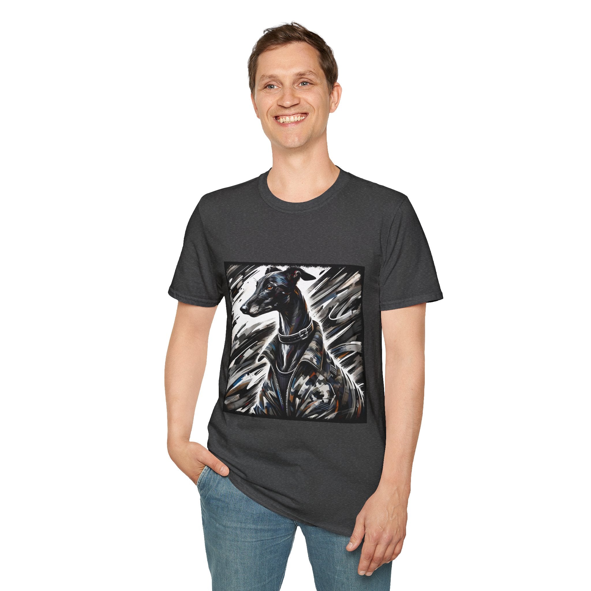 Greyhound Bold Camo Classic | Unisex Dog T-Shirt
