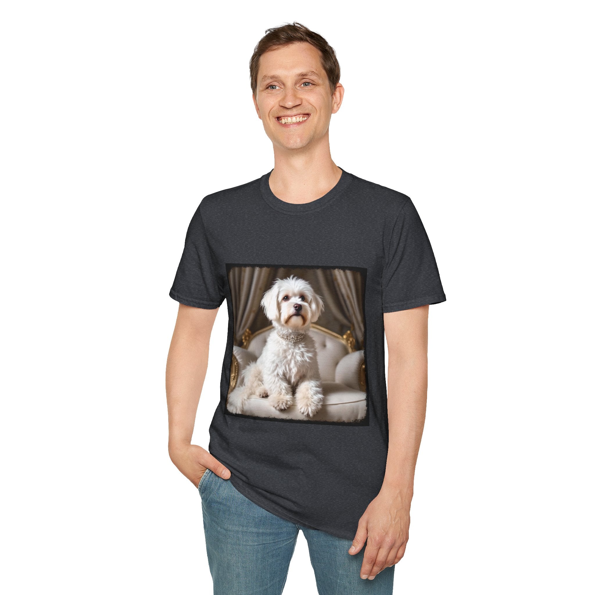 Maltese Royal Princess | Unisex Dog T-Shirt