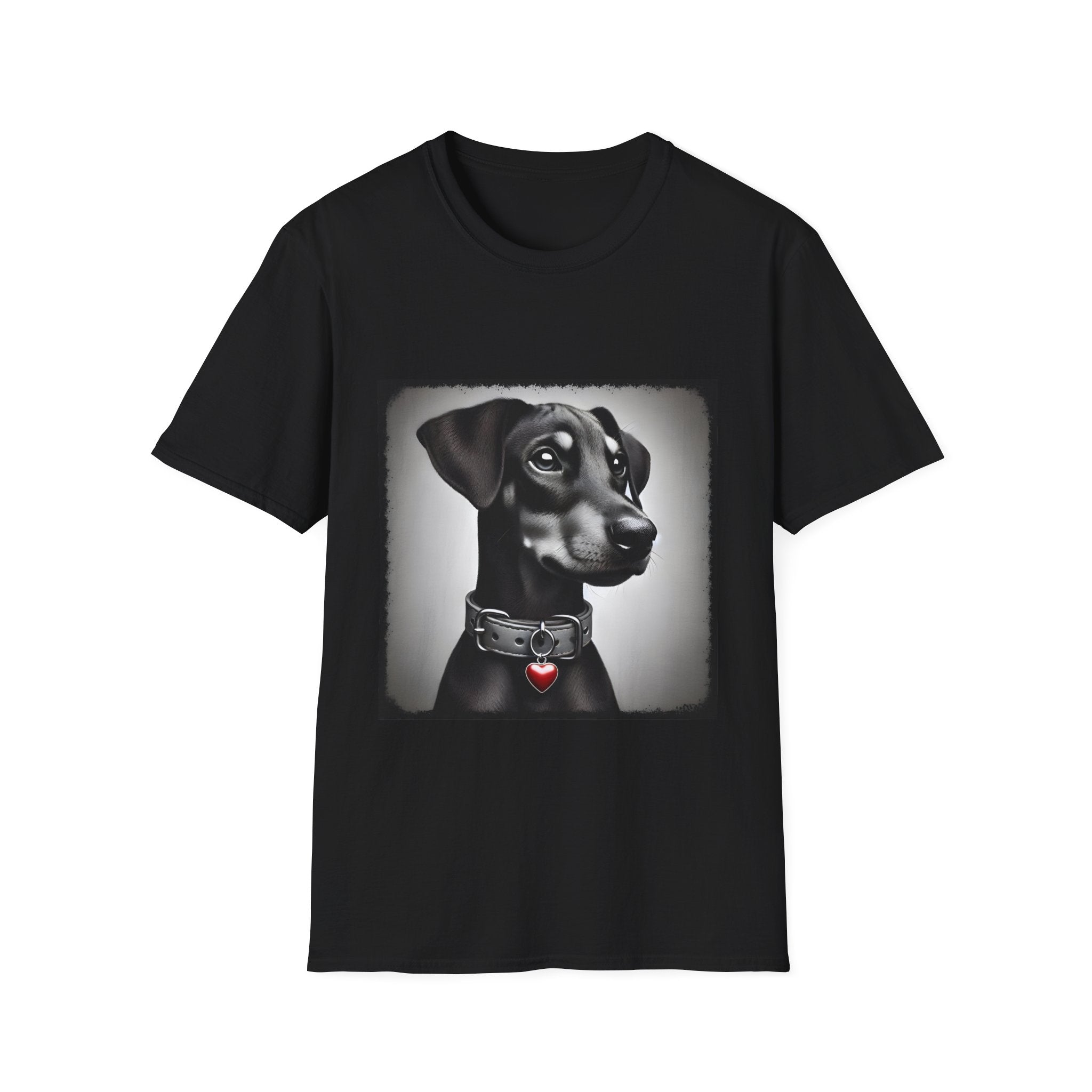 Doberman Pinscher Heart Charmer | Unisex Dog T-Shirt