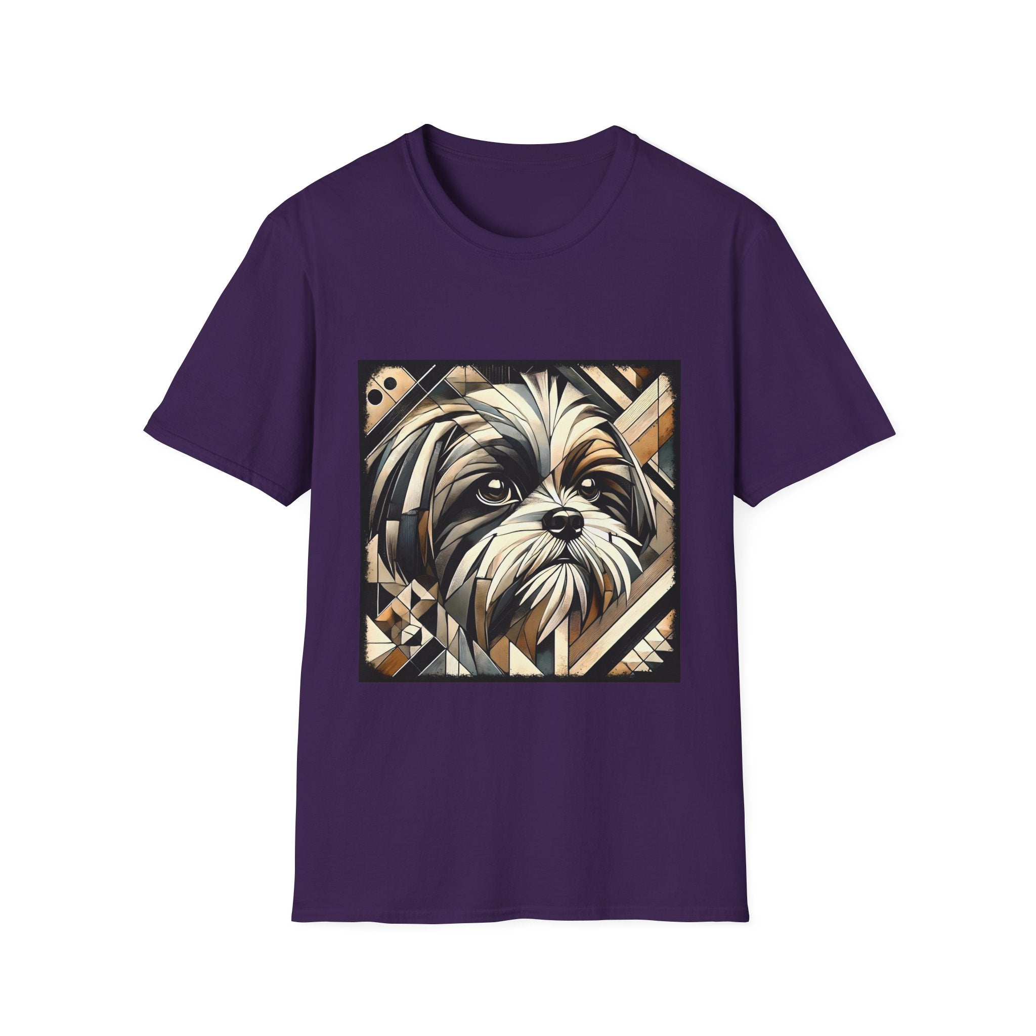 Shih Tzu Bold Geometric | Unisex Dog T-Shirt