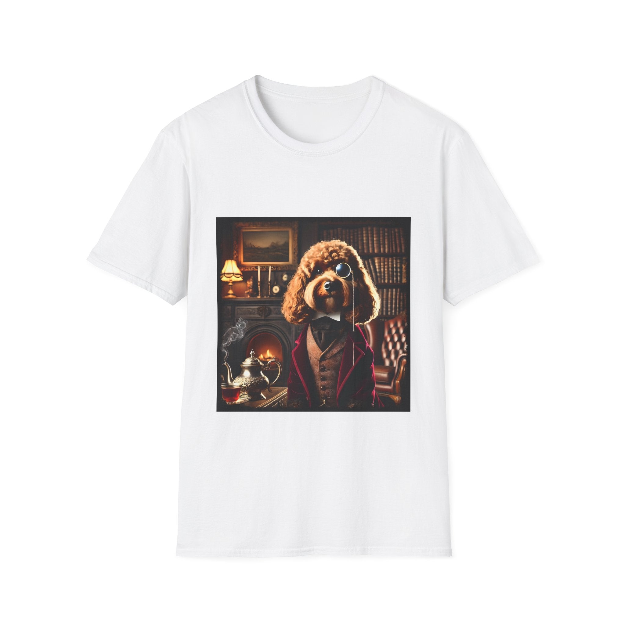 Cavapoo Mister Monacle | Unisex Dog T-Shirt