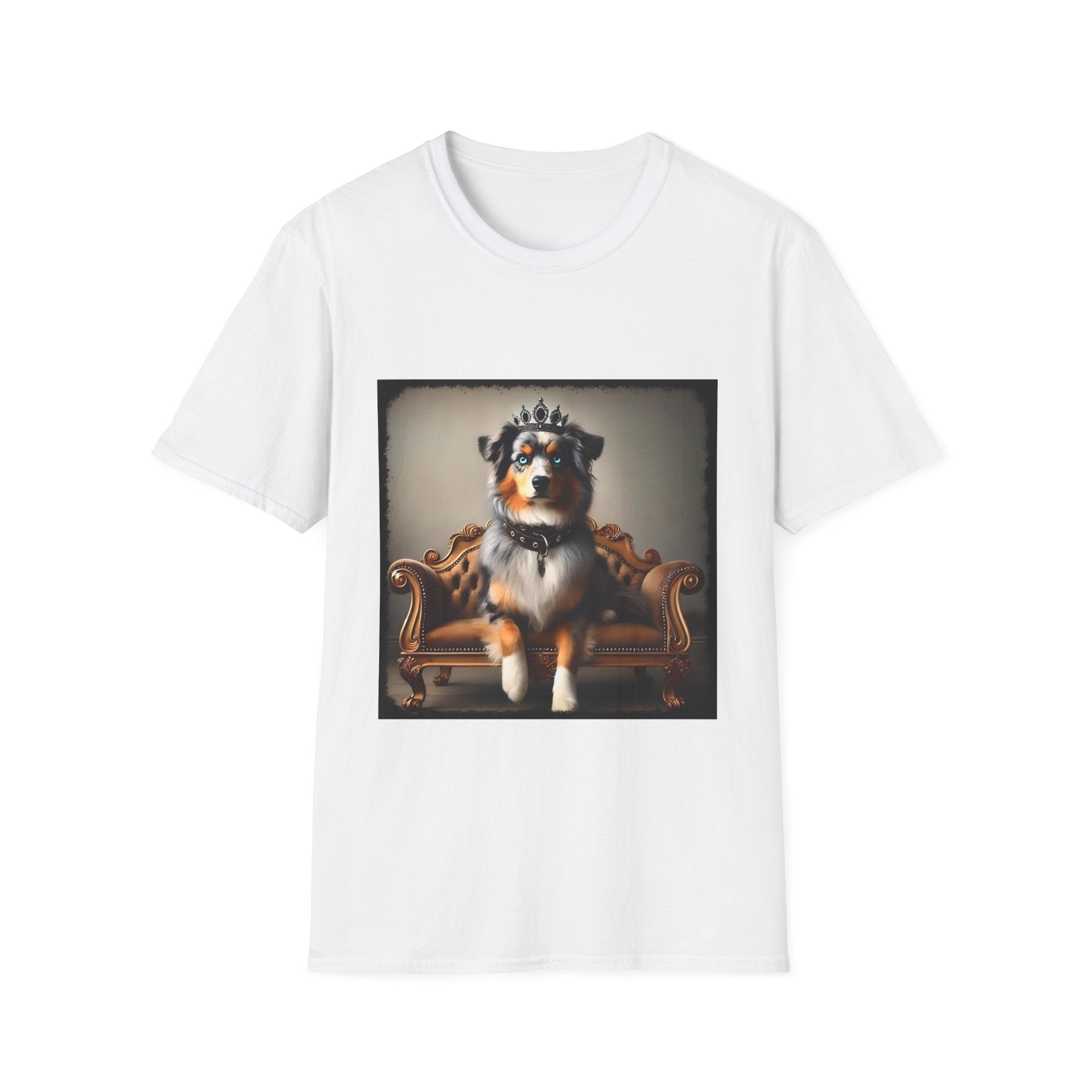 Miniature American Shepherd Crowned Princess | Unisex Dog T-Shirt