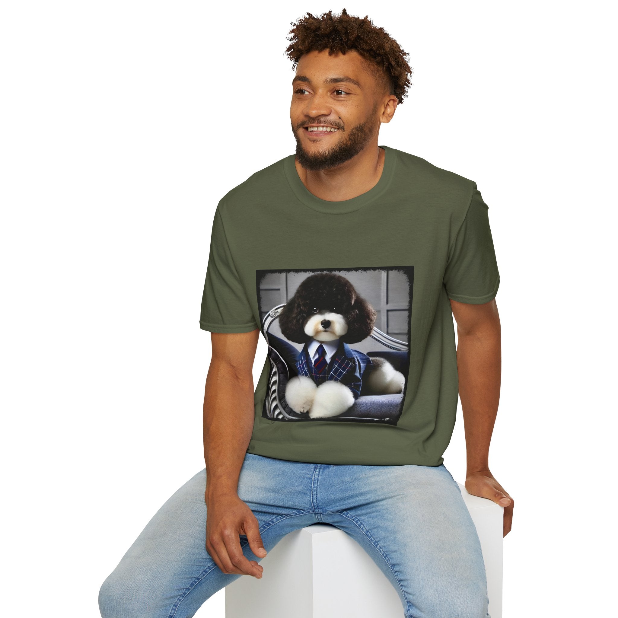Poodle Dapper Dude| Unisex Dog T-Shirt