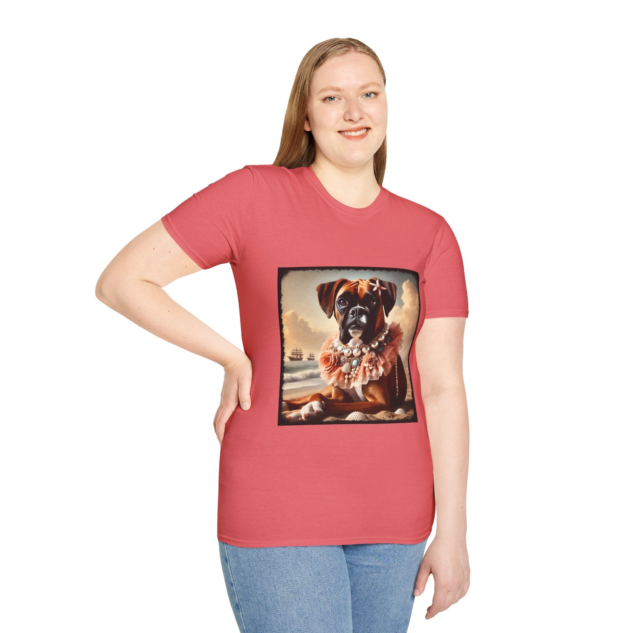 Boxer Beach Dreamer | Unisex Dog T-Shirt