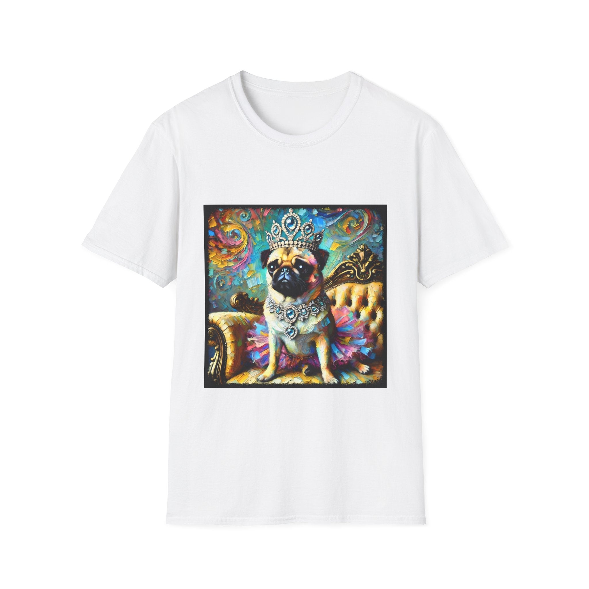 Pug Princess Classic | Unisex Dog T-Shirt
