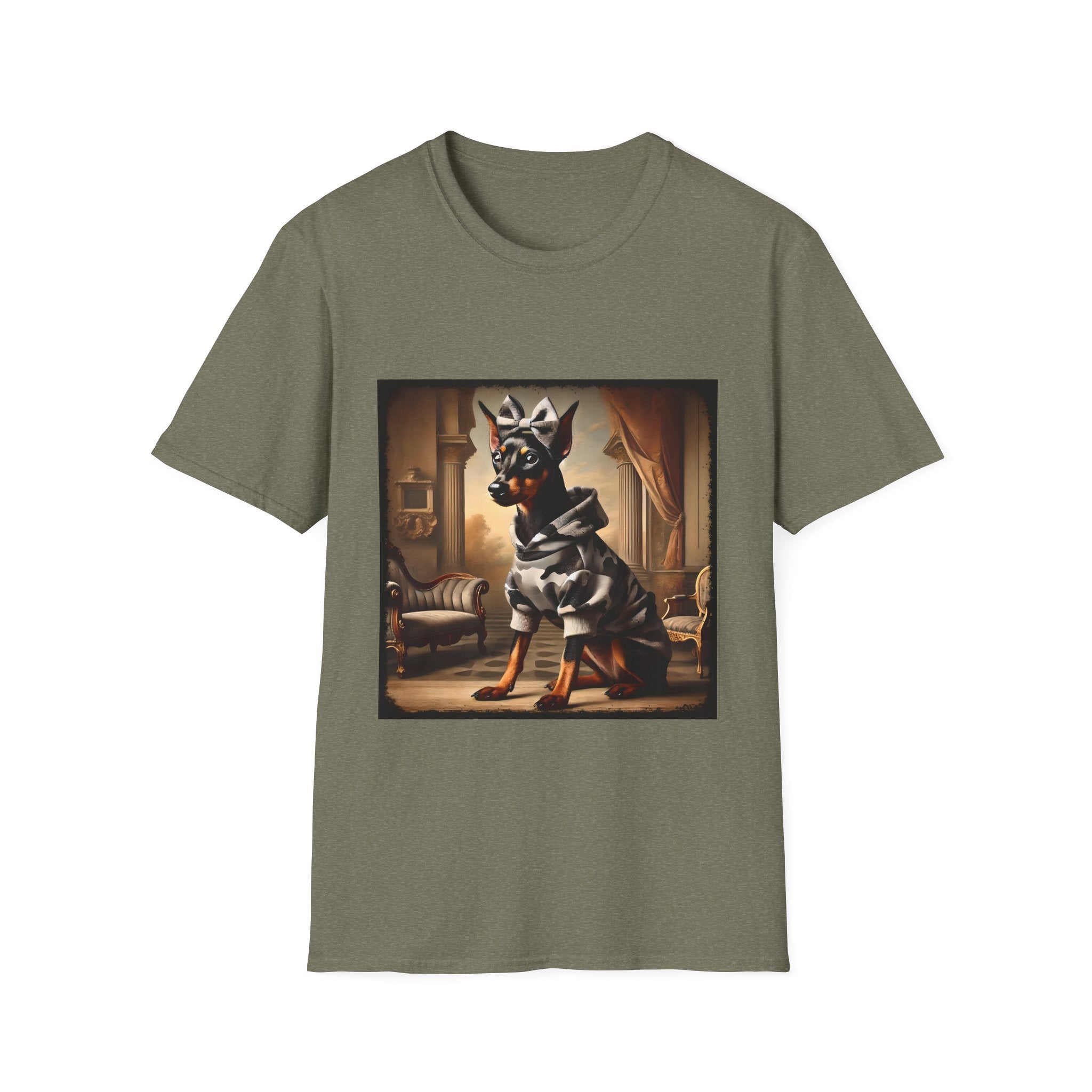 Doberman Pinscher Camo Princess | Unisex Dog T-Shirt
