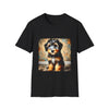 Aussiedoodle Portrait Classic | Unisex Dog T-Shirt