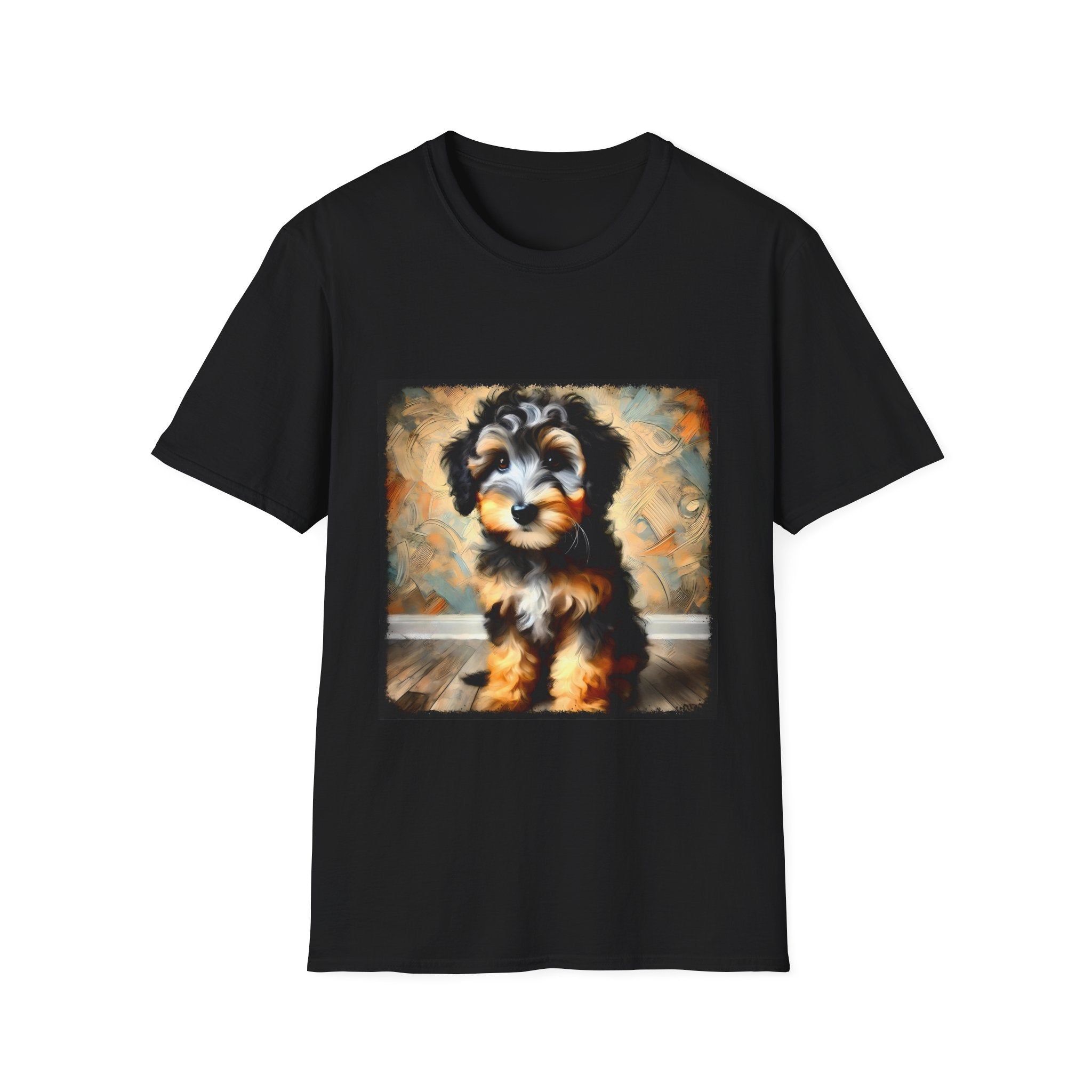 Aussiedoodle Portrait Classic | Unisex Dog T-Shirt