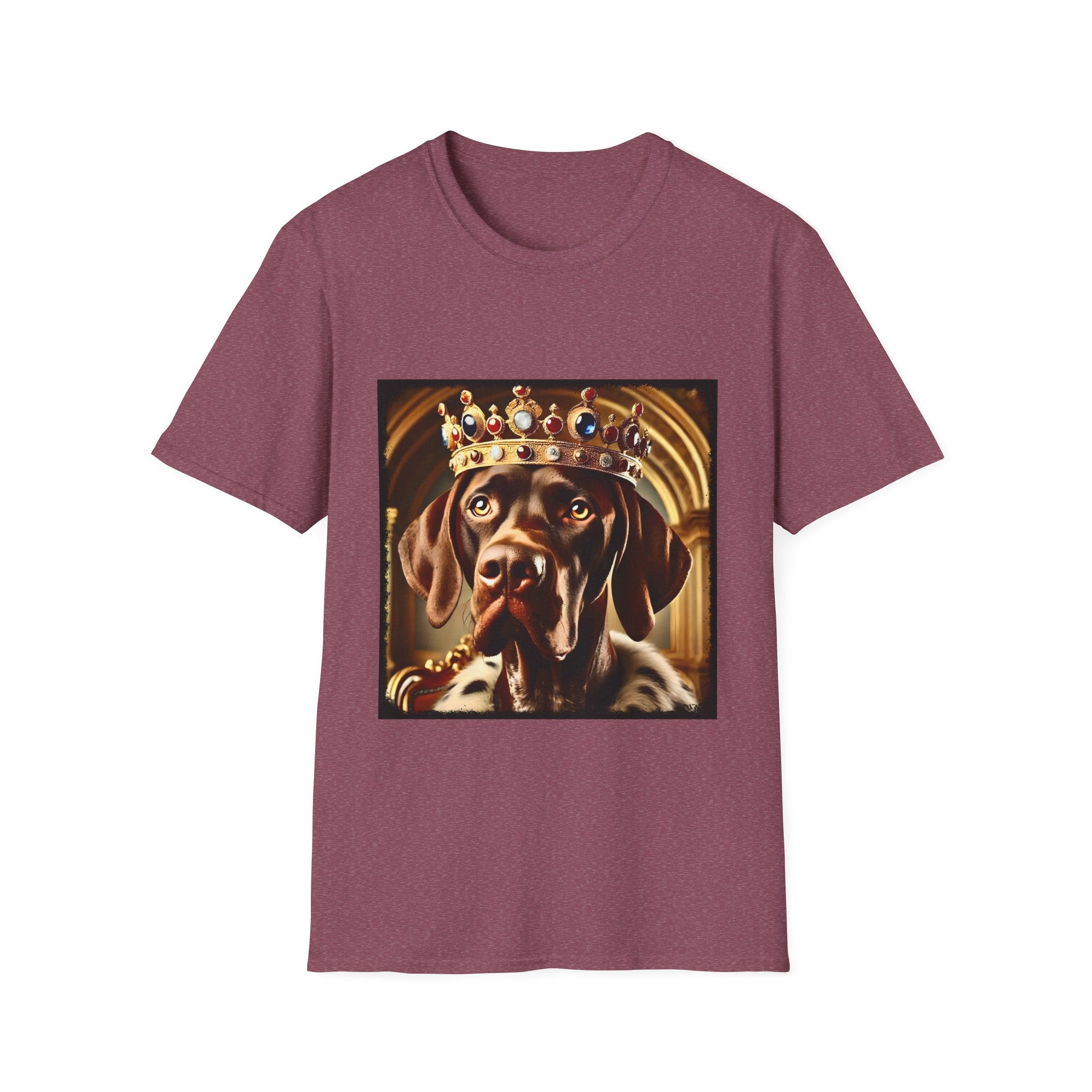 German Shorthaired Pointer Royal King | Unisex Dog T-Shirt