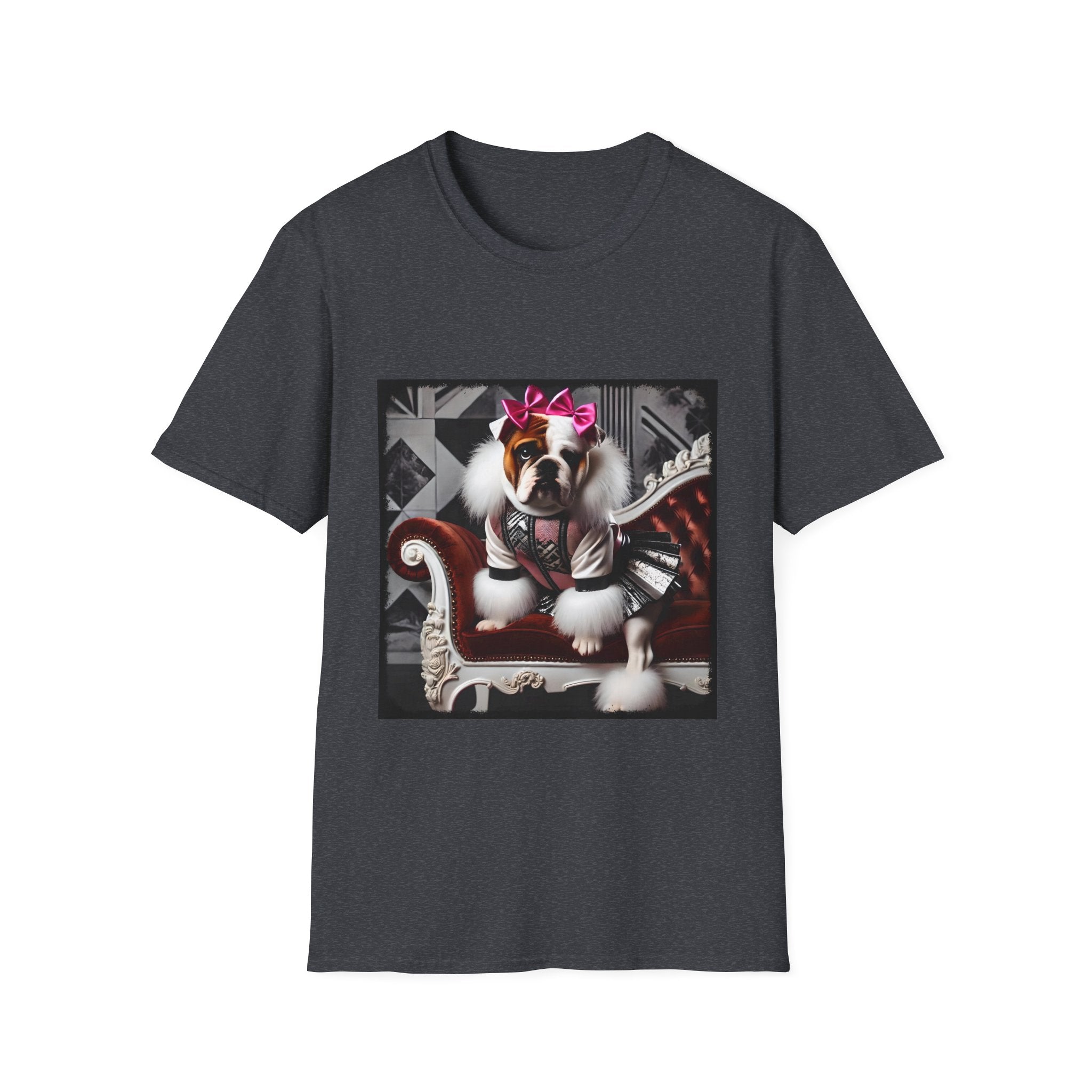 Bulldog Chic Rocker | Unisex Dog T-Shirt
