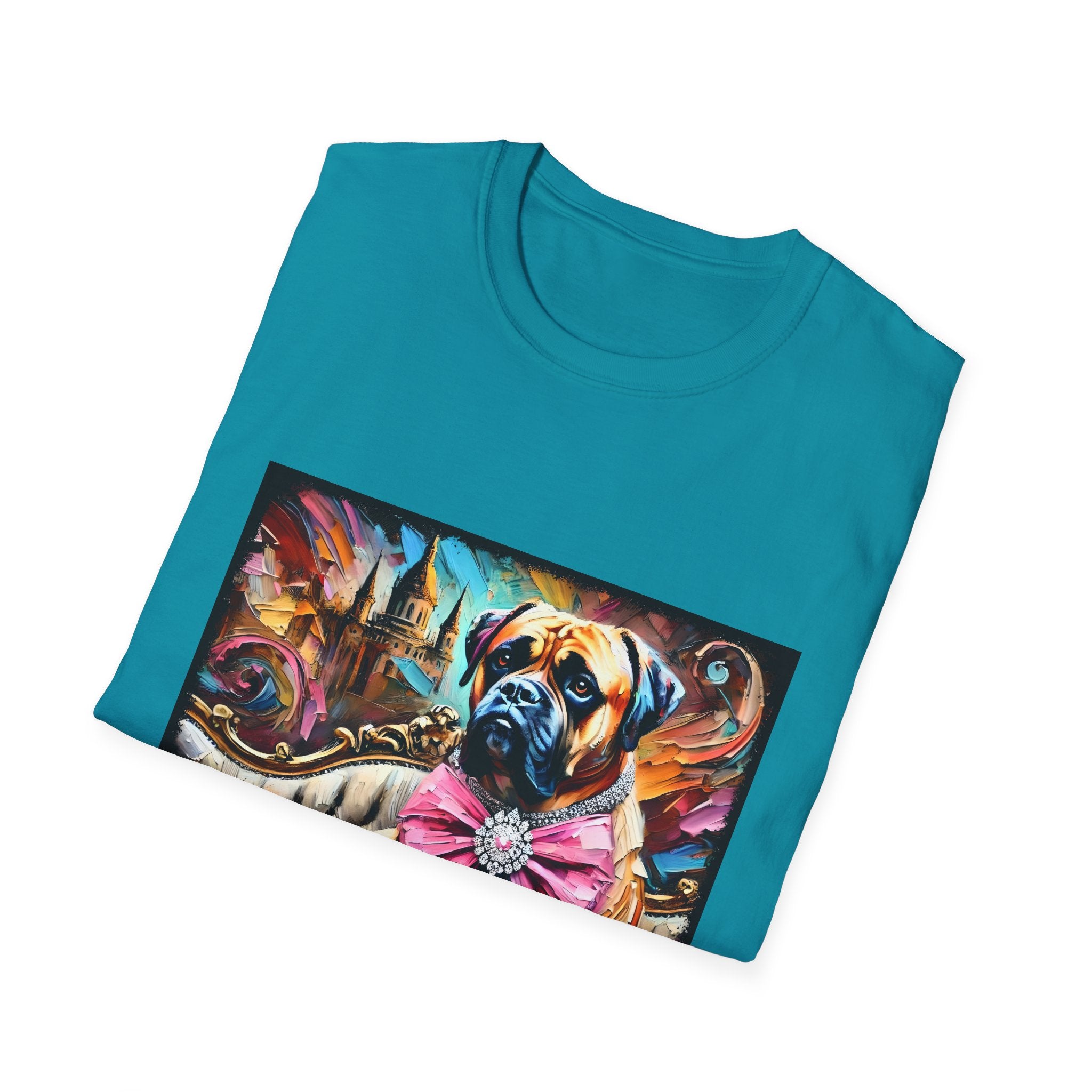 Bullmastiff Diamond Princess Classic | Unisex Dog T-Shirt