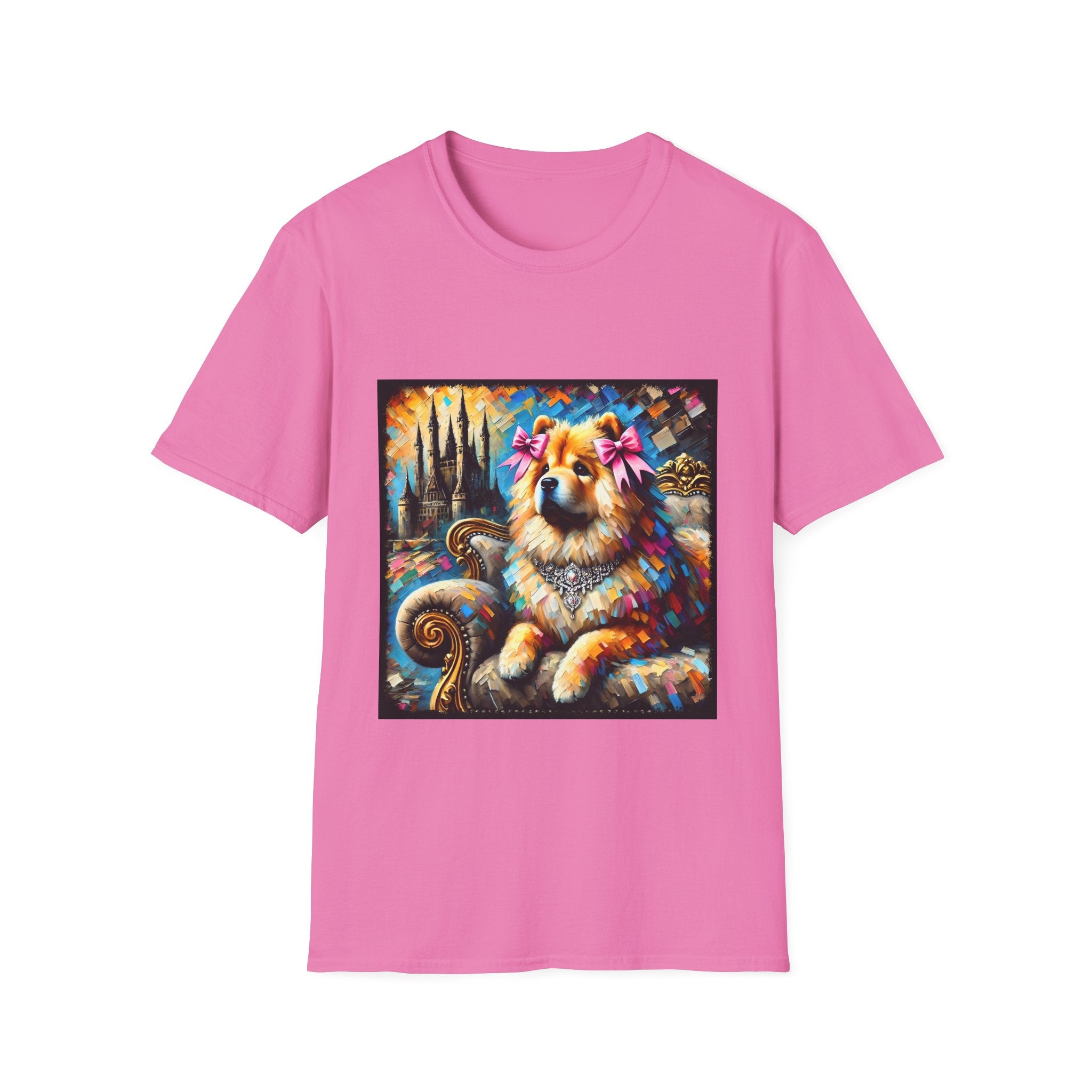 Chow Chow Diamond Princess Classic | Unisex Dog T-Shirt