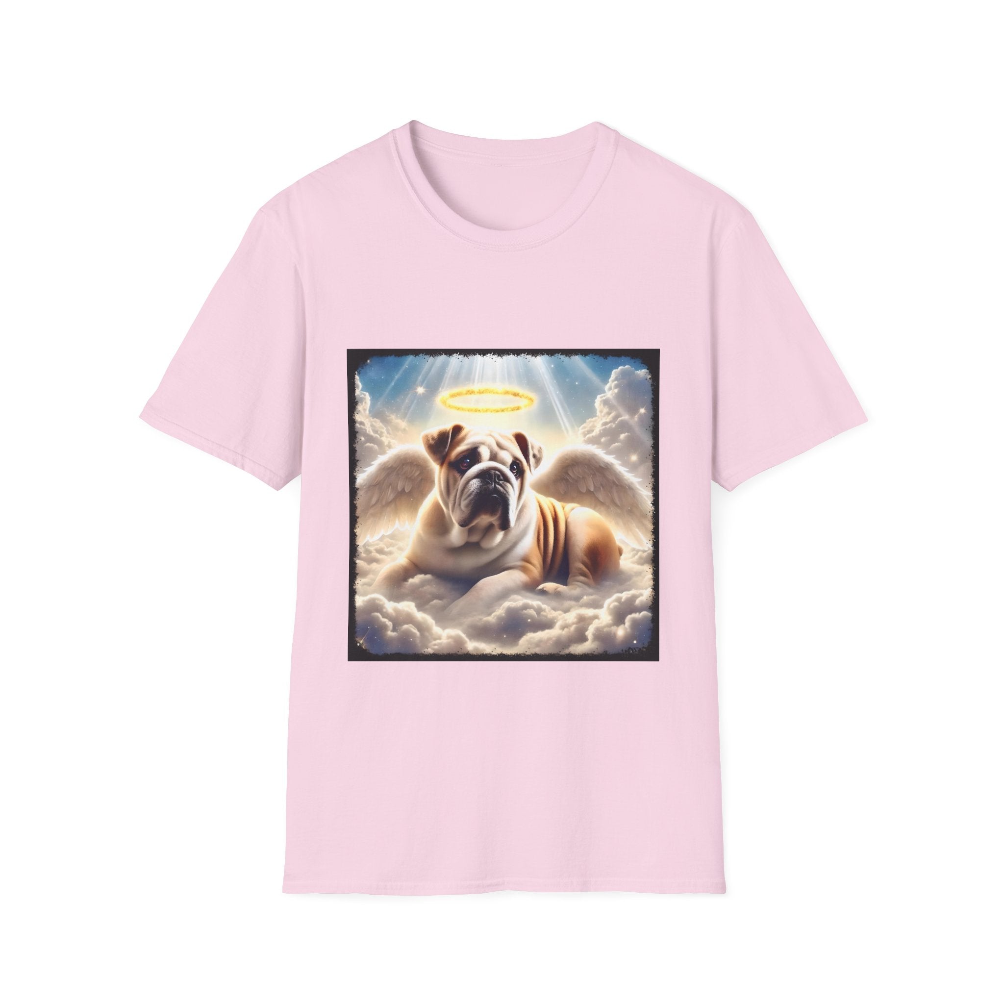 Bulldog Heavenly Angel | Unisex Dog T-Shirt