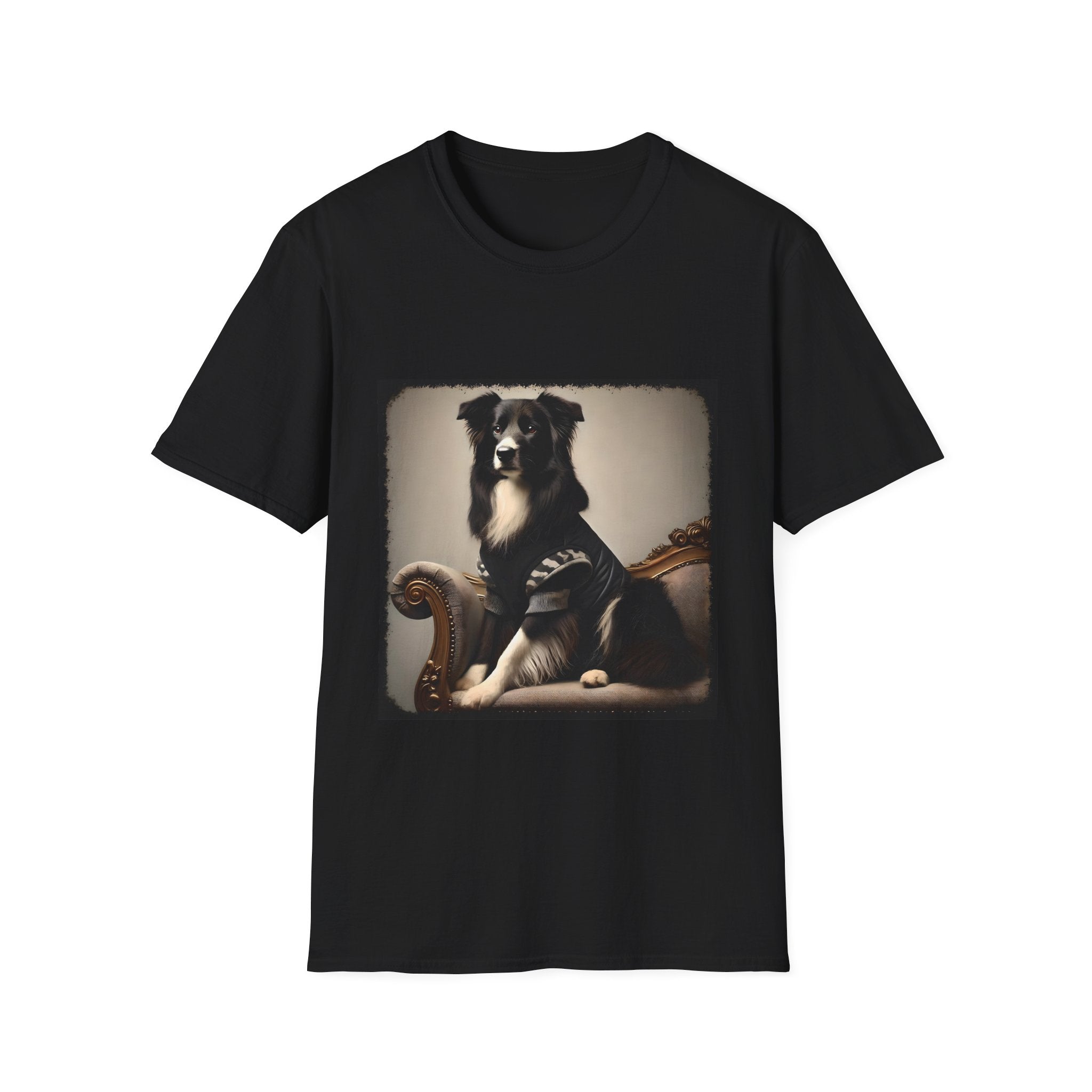 Border Collie Camo Charm | Unisex Dog T-Shirt
