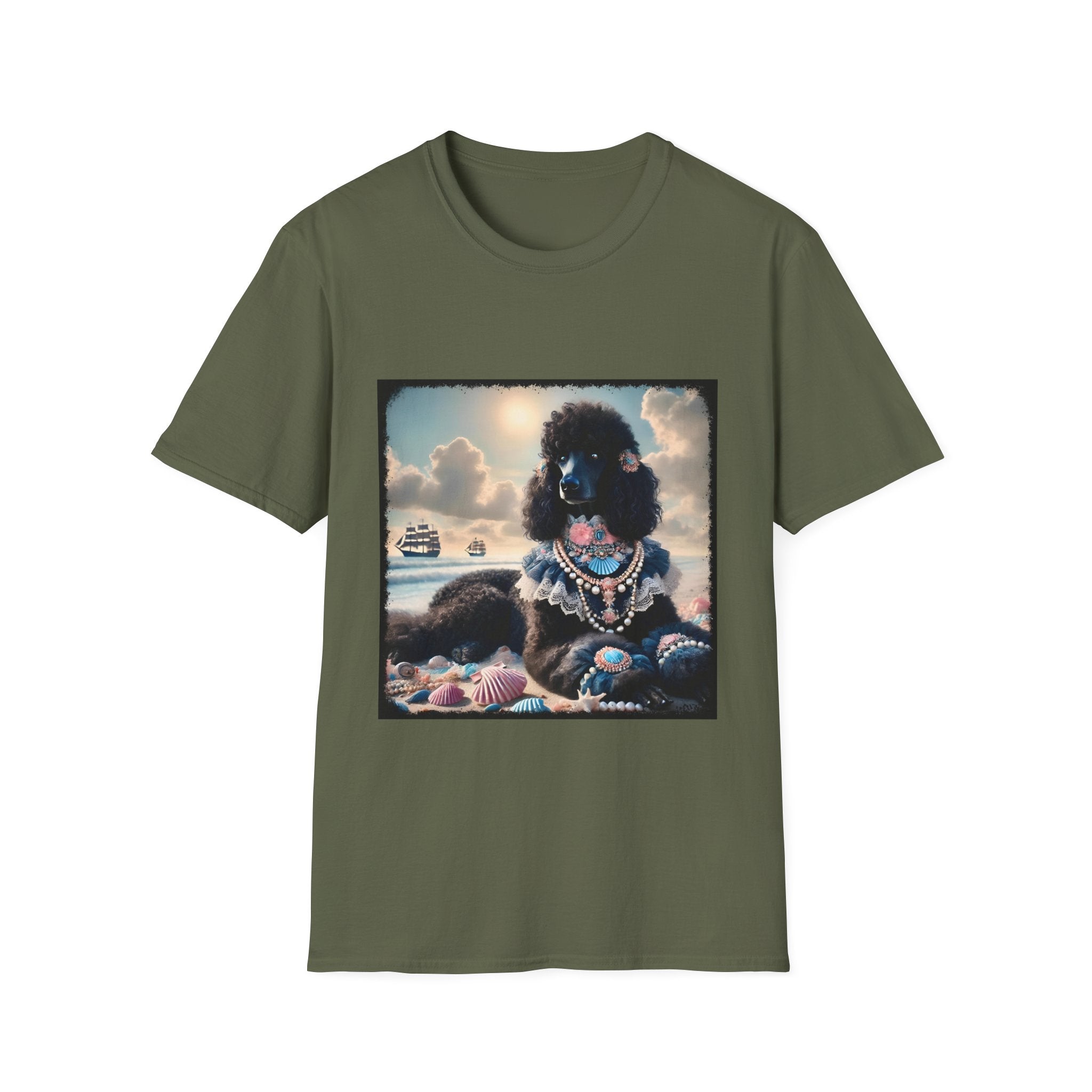Poodle Beach Babe | Unisex Dog T-Shirt