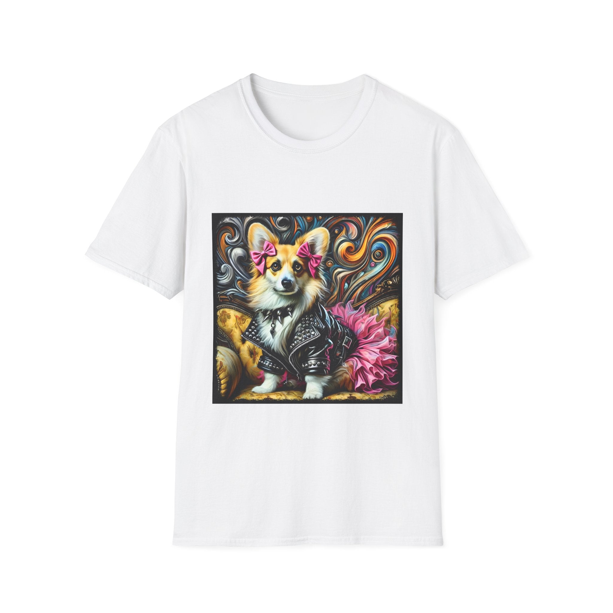 Pembroke Welsh Corgi Rock Swirl | Unisex Dog T-Shirt