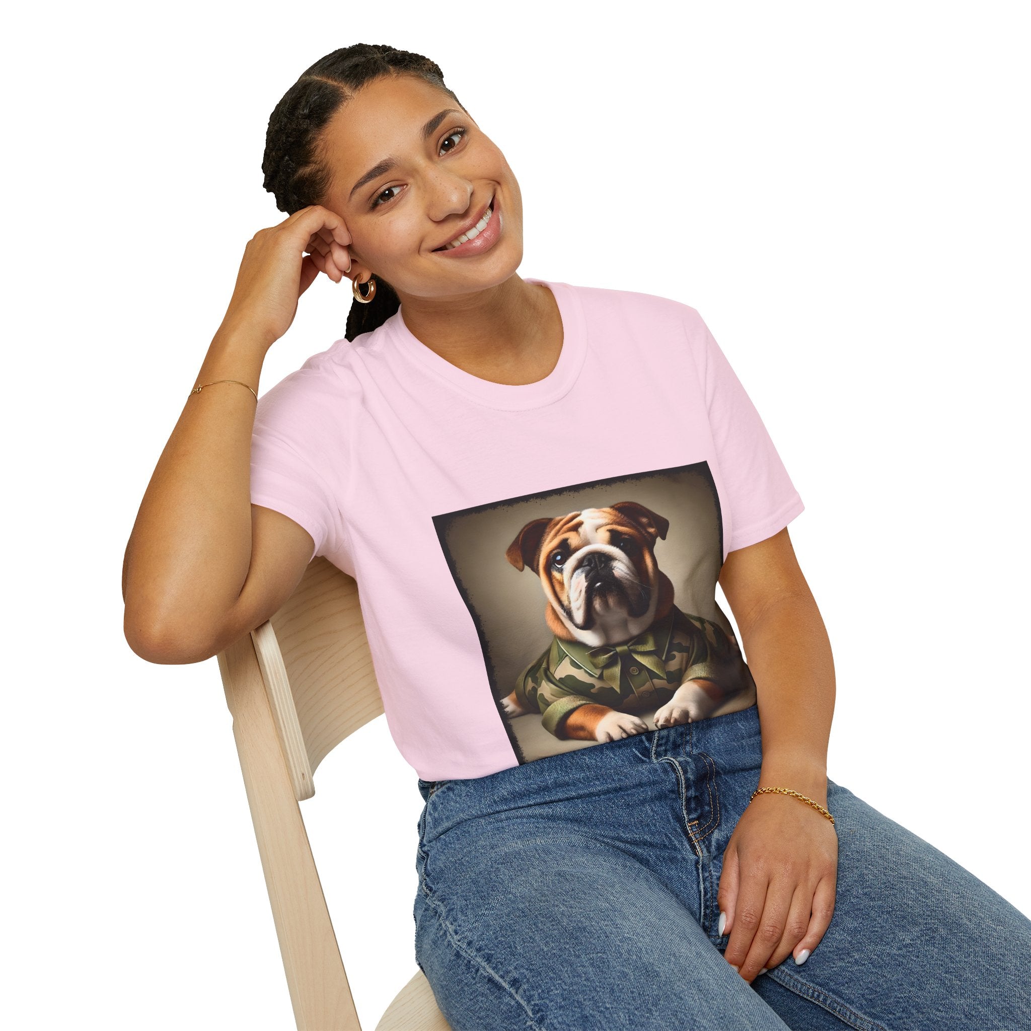 Bulldog Combat Cutie | Unisex Dog T-Shirt