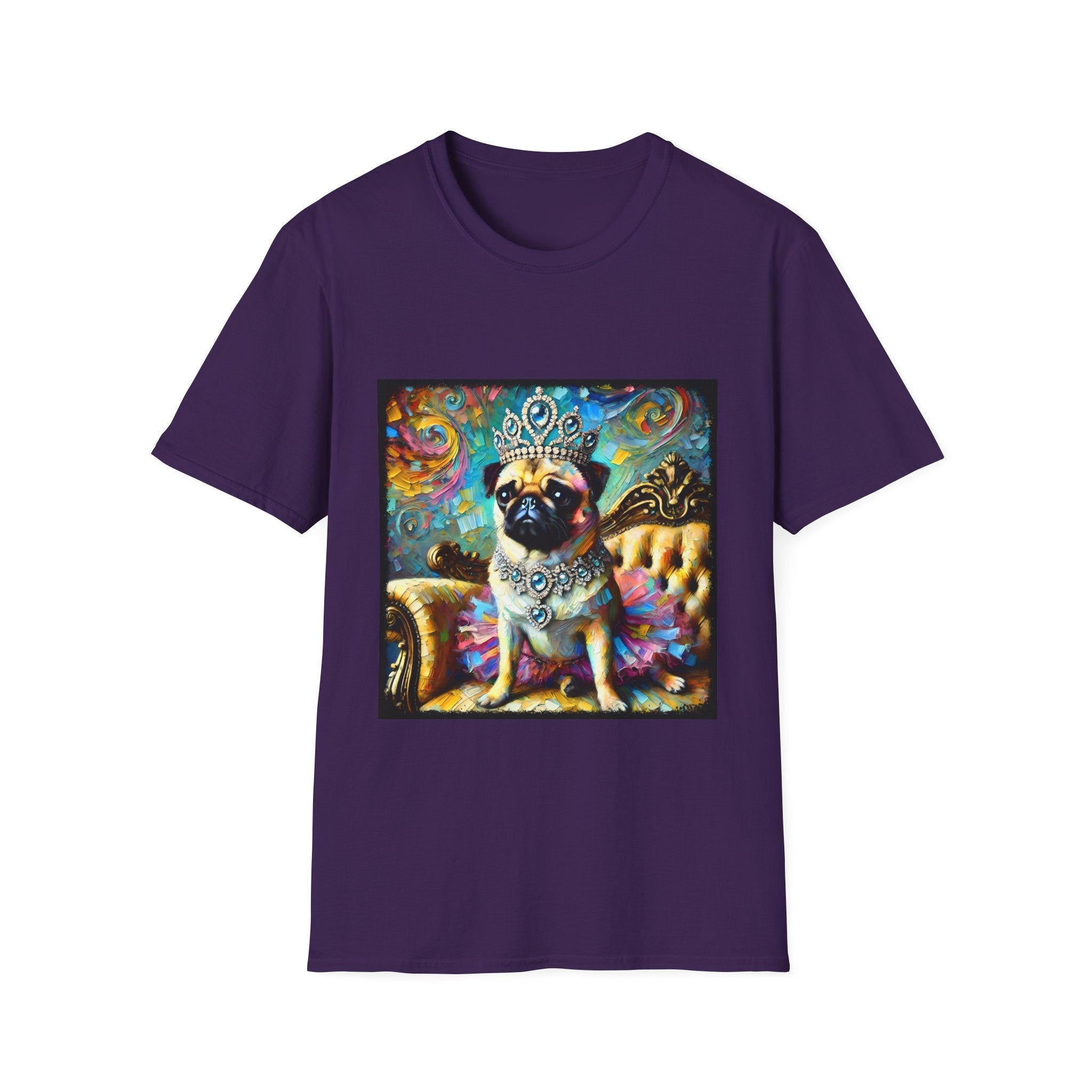Pug Princess Classic | Unisex Dog T-Shirt