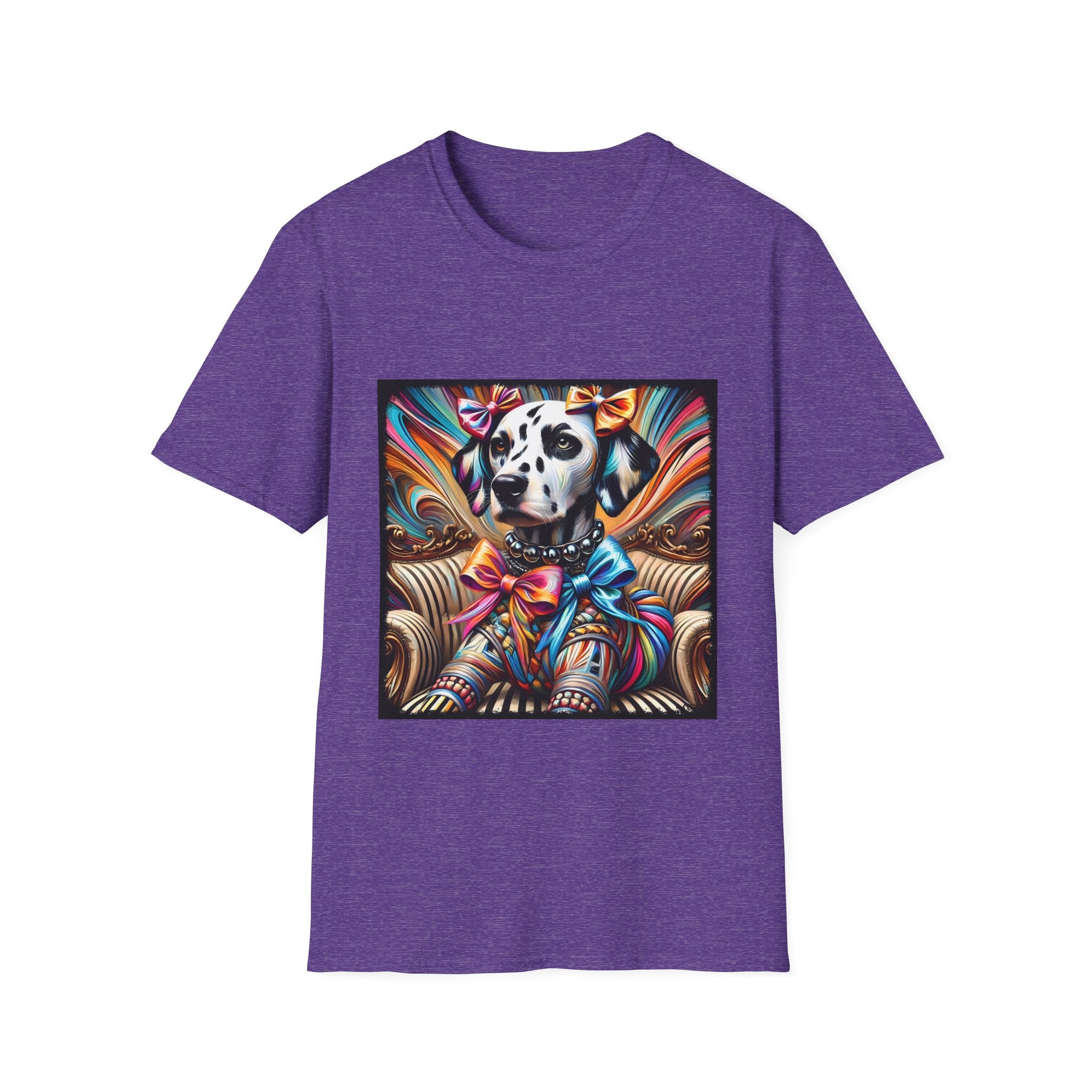 Dalmatian Vivid Rocker  | Unisex Dog T-Shirt