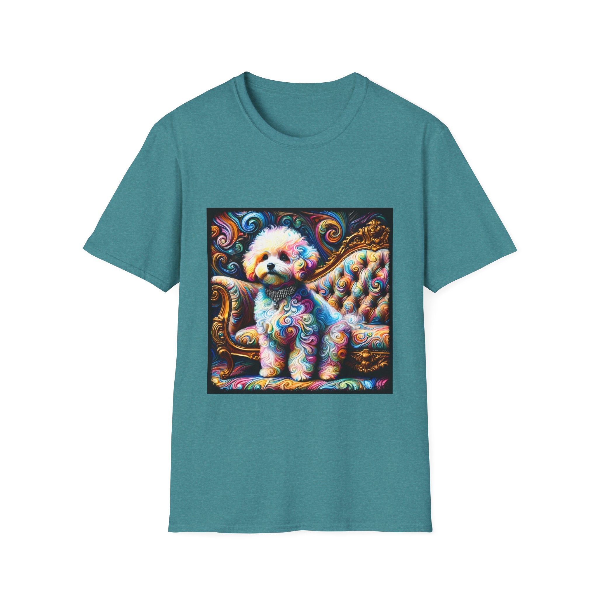 Bichon Frise Beautiful Swirl | Unisex Dog T-Shirt