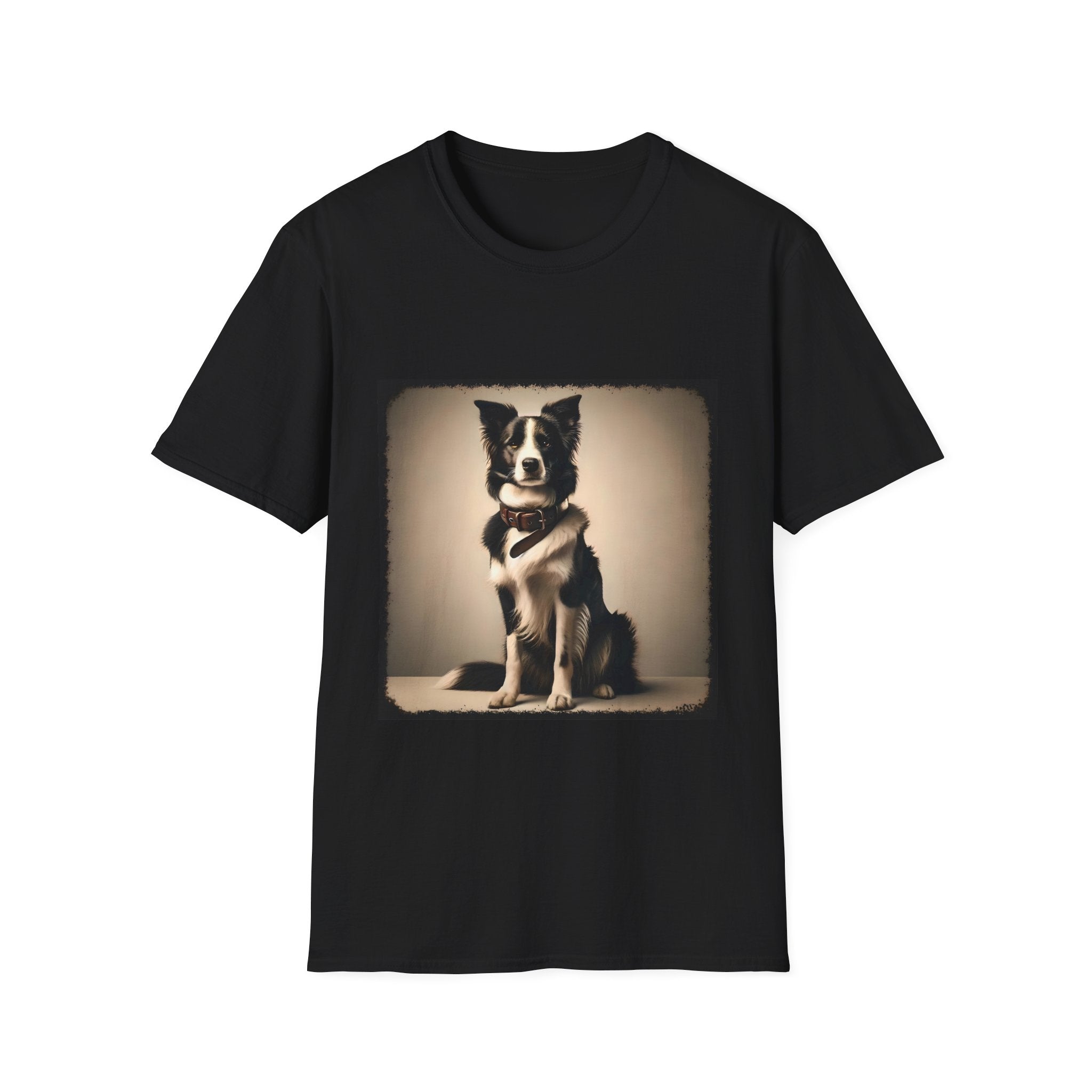 Border Collie Composed Charm | Unisex Dog T-Shirt
