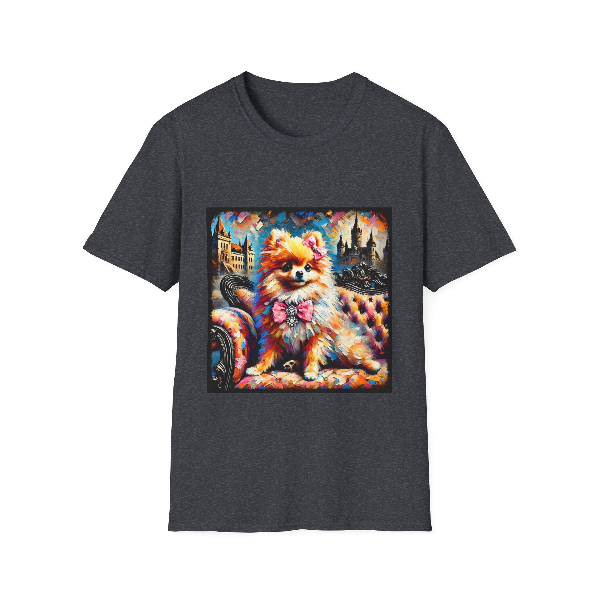 Pomeranian Diamond Princess Classic  | Unisex Dog T-Shirt
