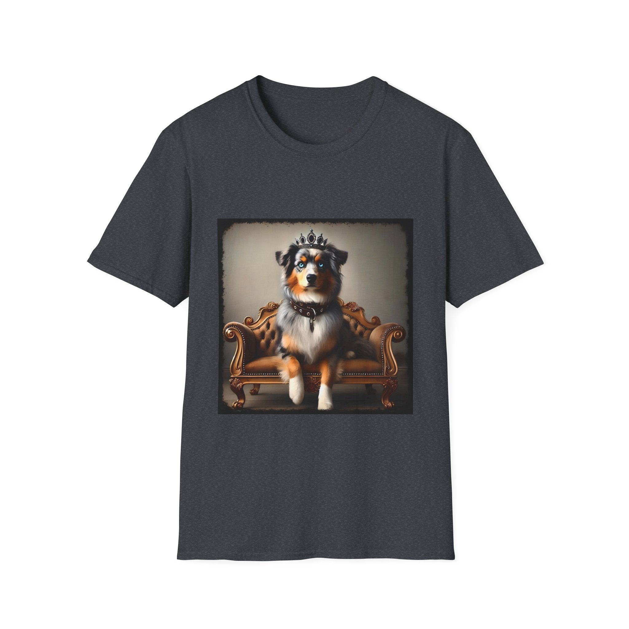 Miniature American Shepherd Crowned Princess | Unisex Dog T-Shirt