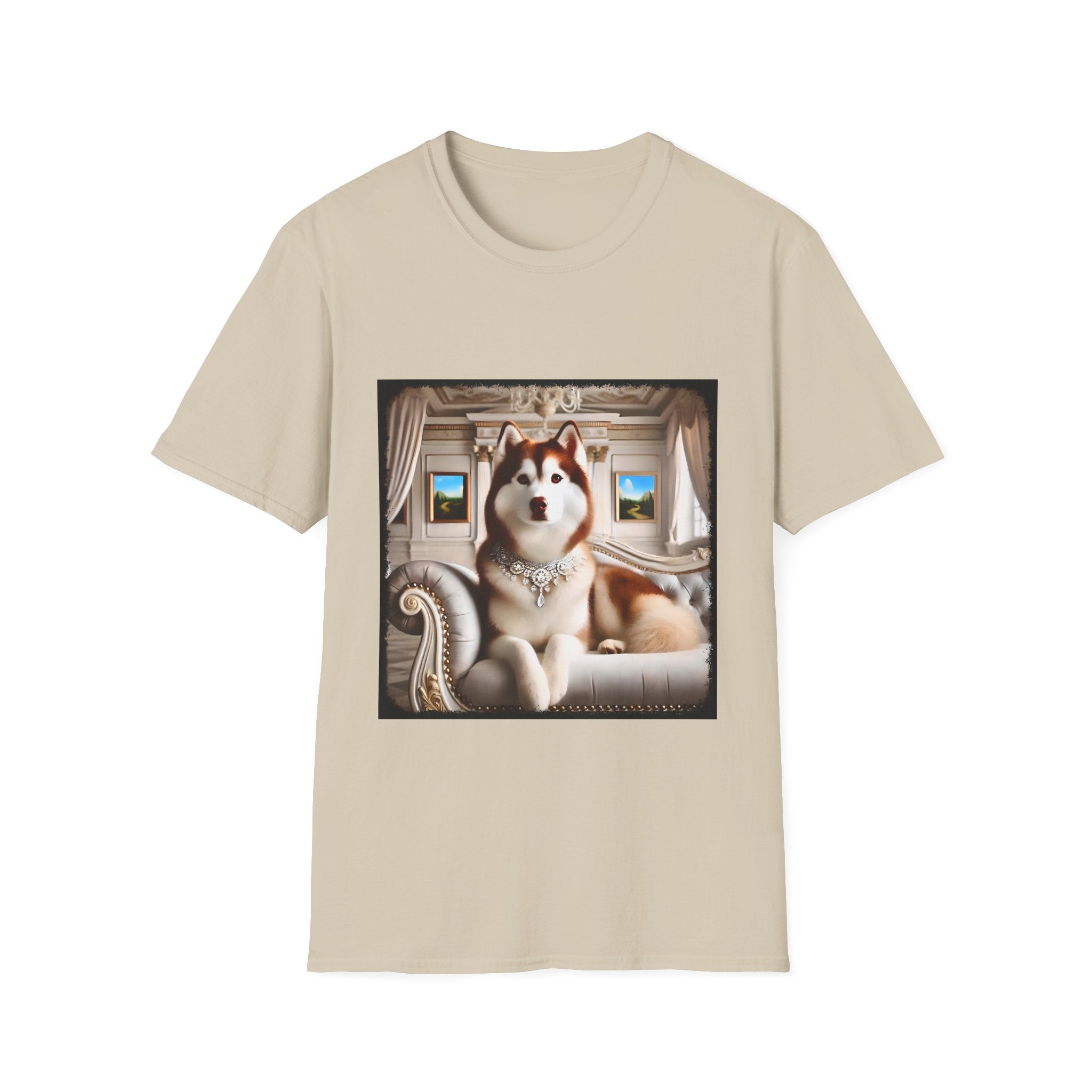 Siberian Husky Red Princess | Unisex Dog T-Shirt