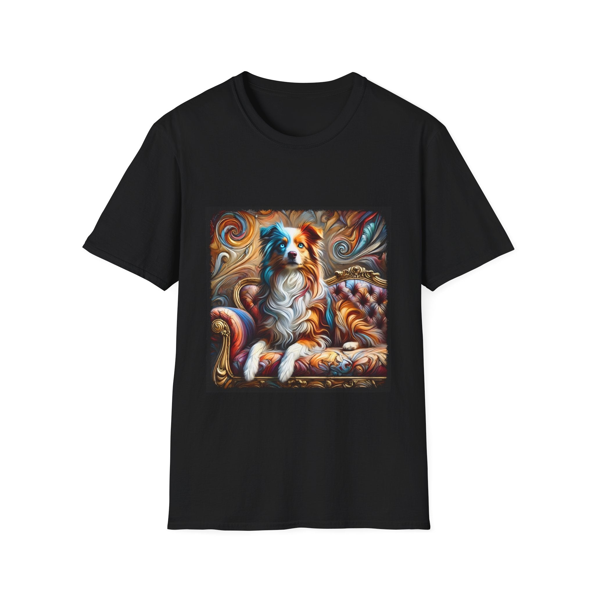 Miniature American Shepherd Bold Swirl |  Unisex Dog T-Shirt