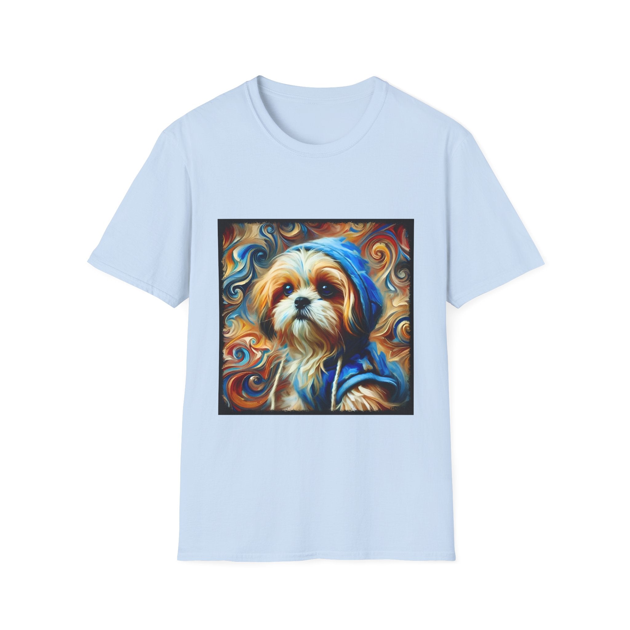 Shih Tzu Comfy Swirl | Unisex Dog T-Shirt