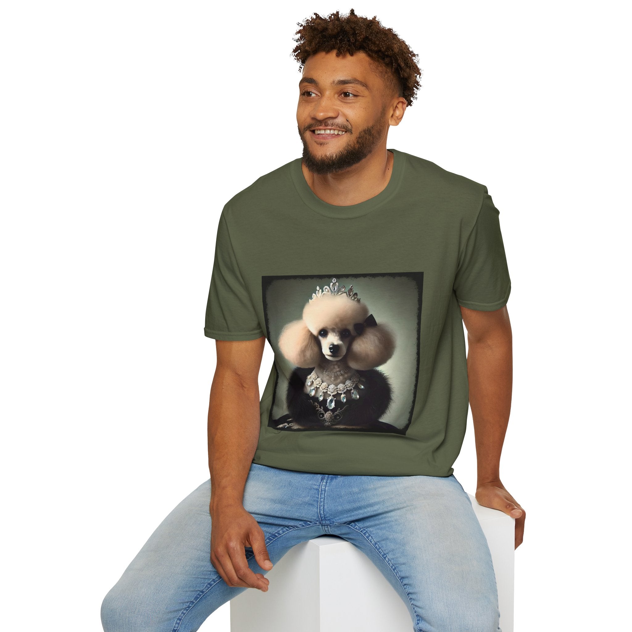 Poodle Crystal Queen | Unisex Dog T-Shirt