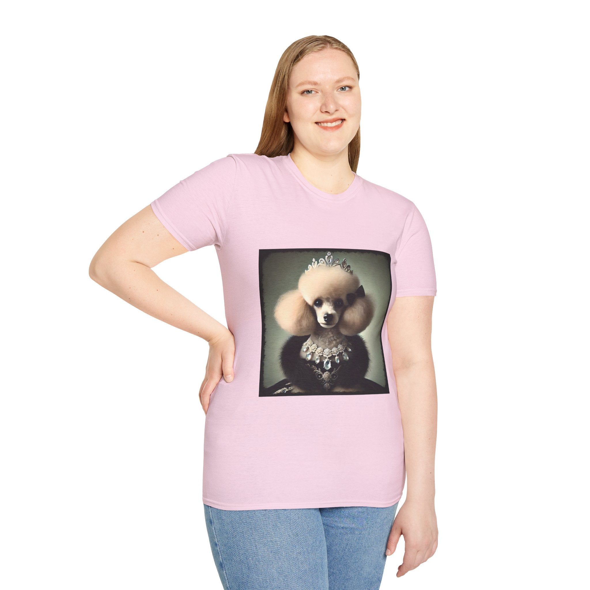 Poodle Crystal Queen | Unisex Dog T-Shirt
