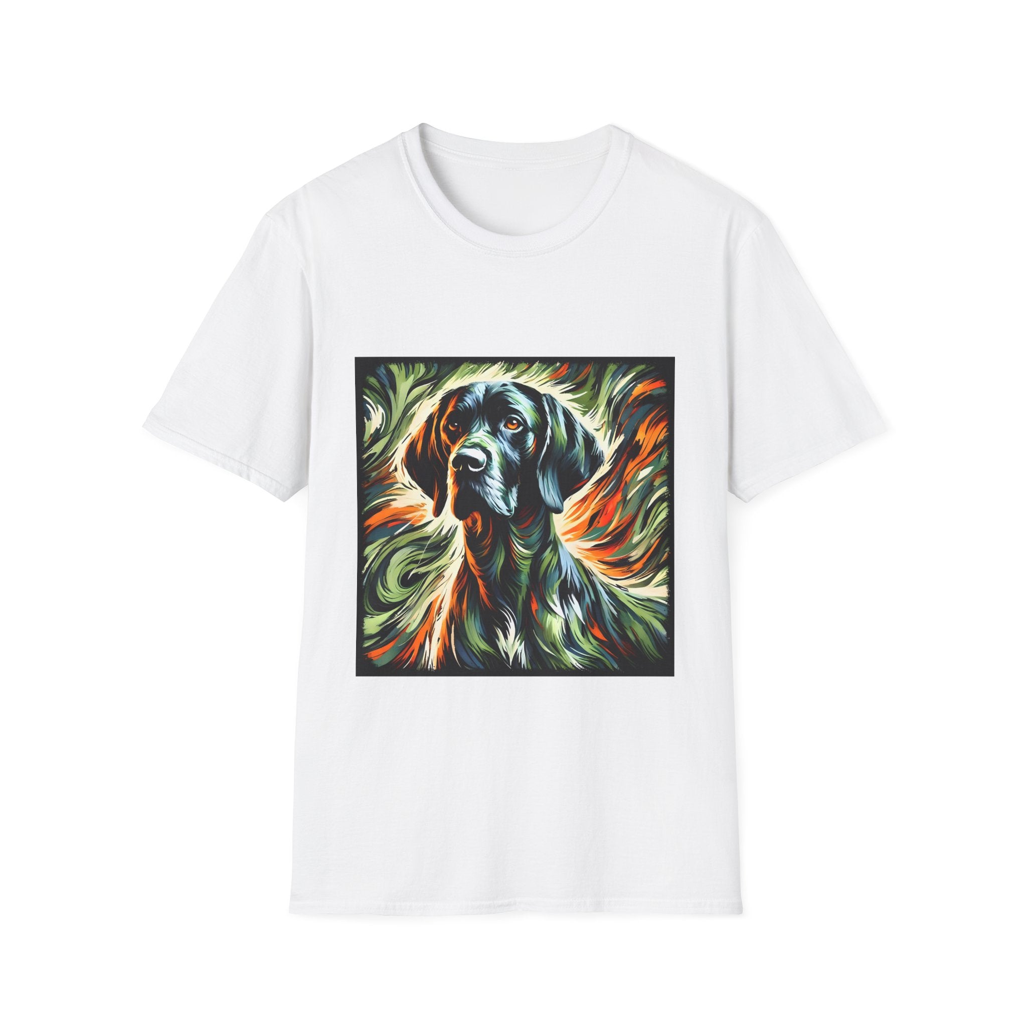 German Shorthaired Pointer Bold Flame Classic | Unisex Dog T-Shirt