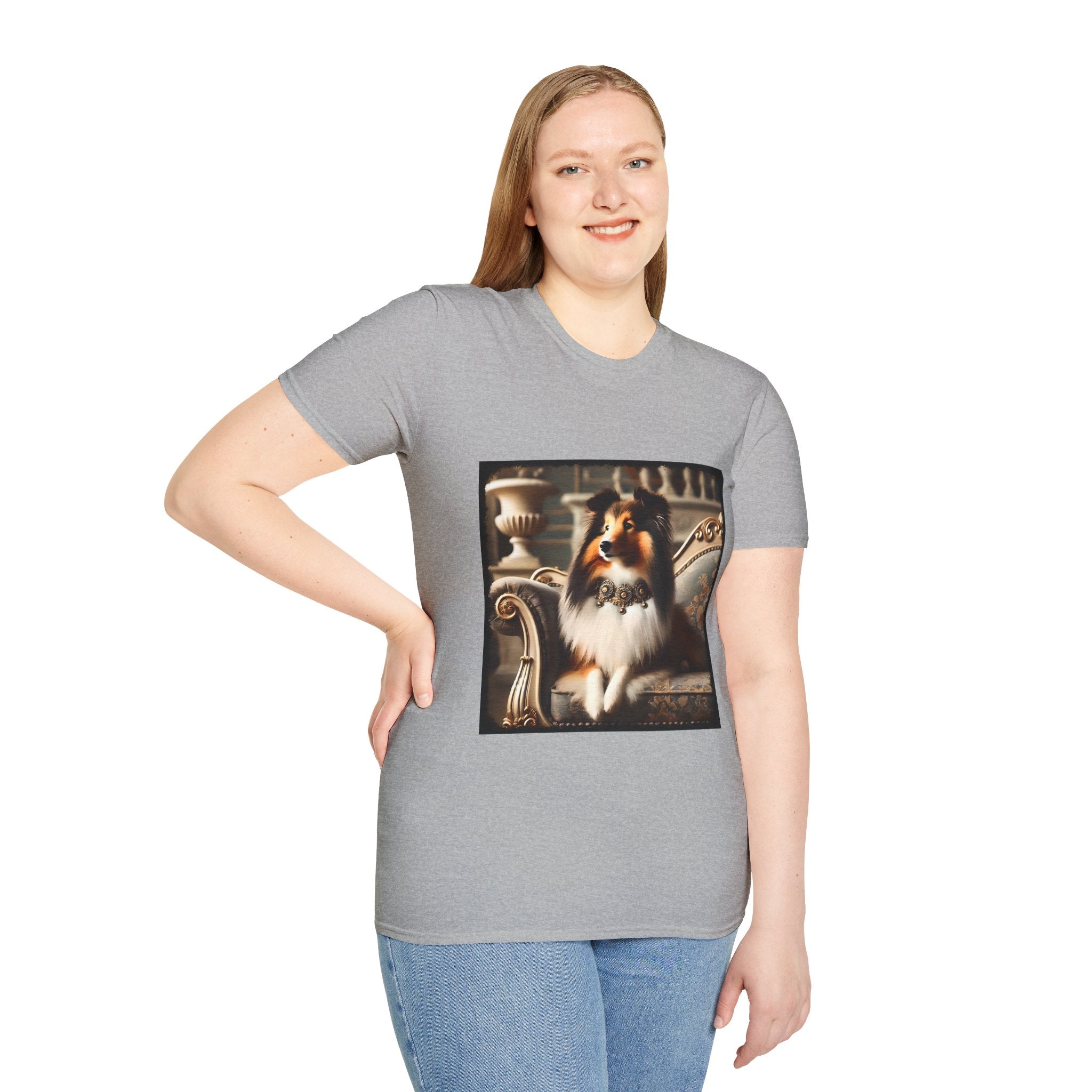 Shetland Sheepdog Luxurious Lady | Unisex Dog T-Shirt