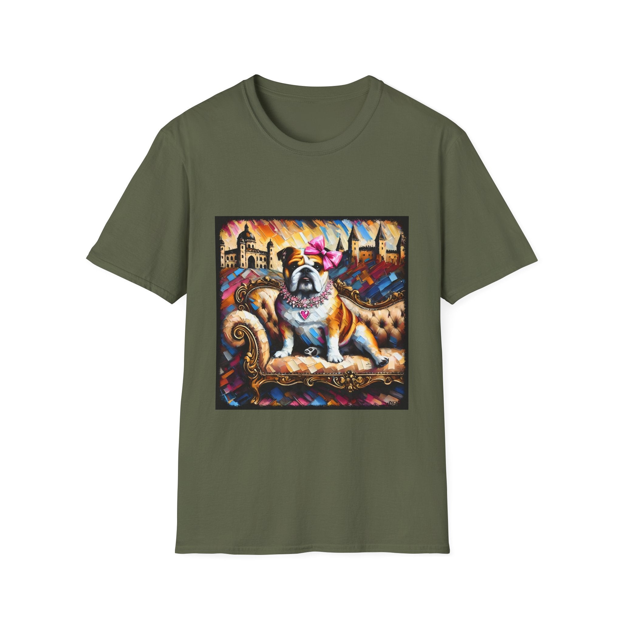 Bulldog Diamond Princess Classic | Unisex Dog T-Shirt