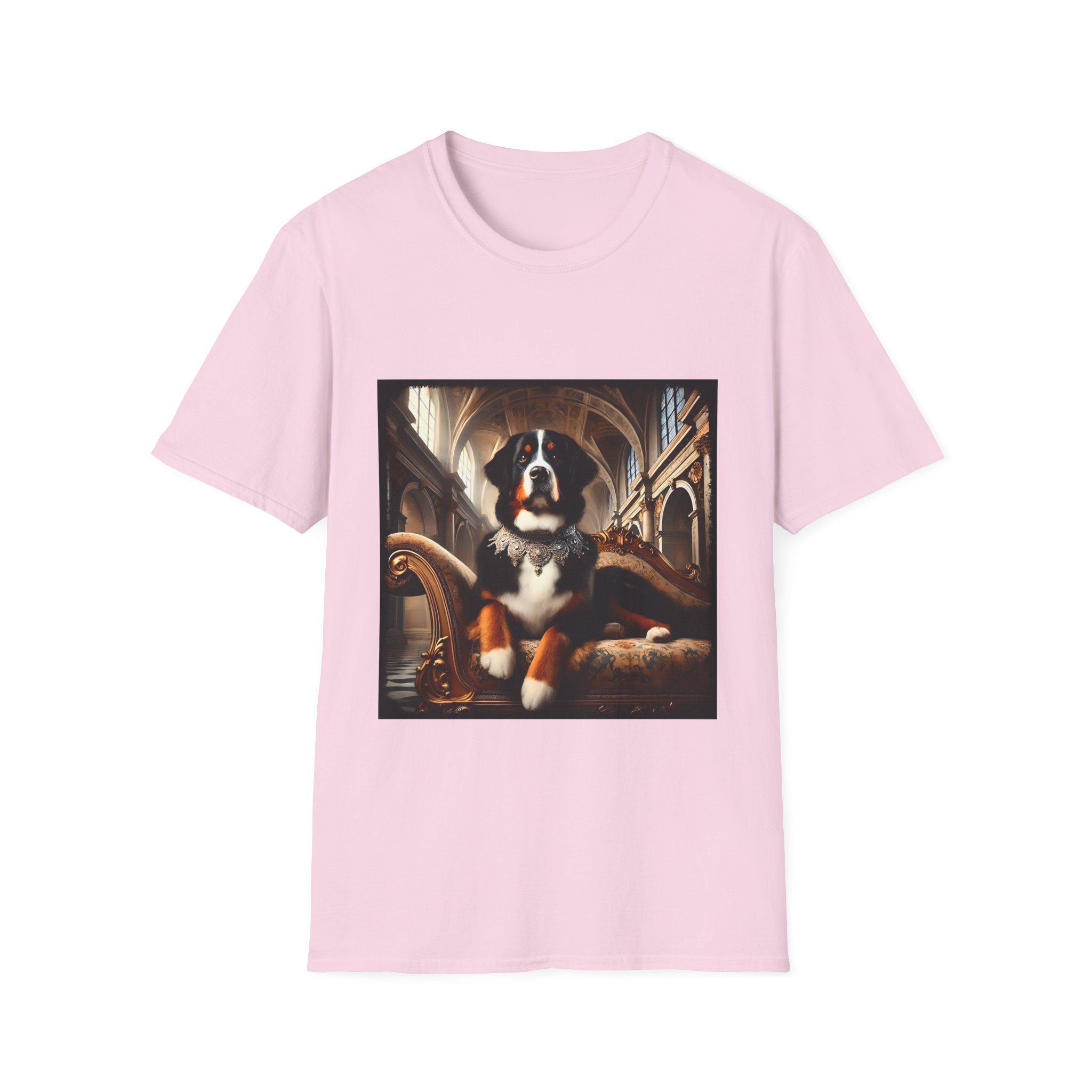 Bernese Mountain Dog Posh Princess | Unisex Dog T-Shirt