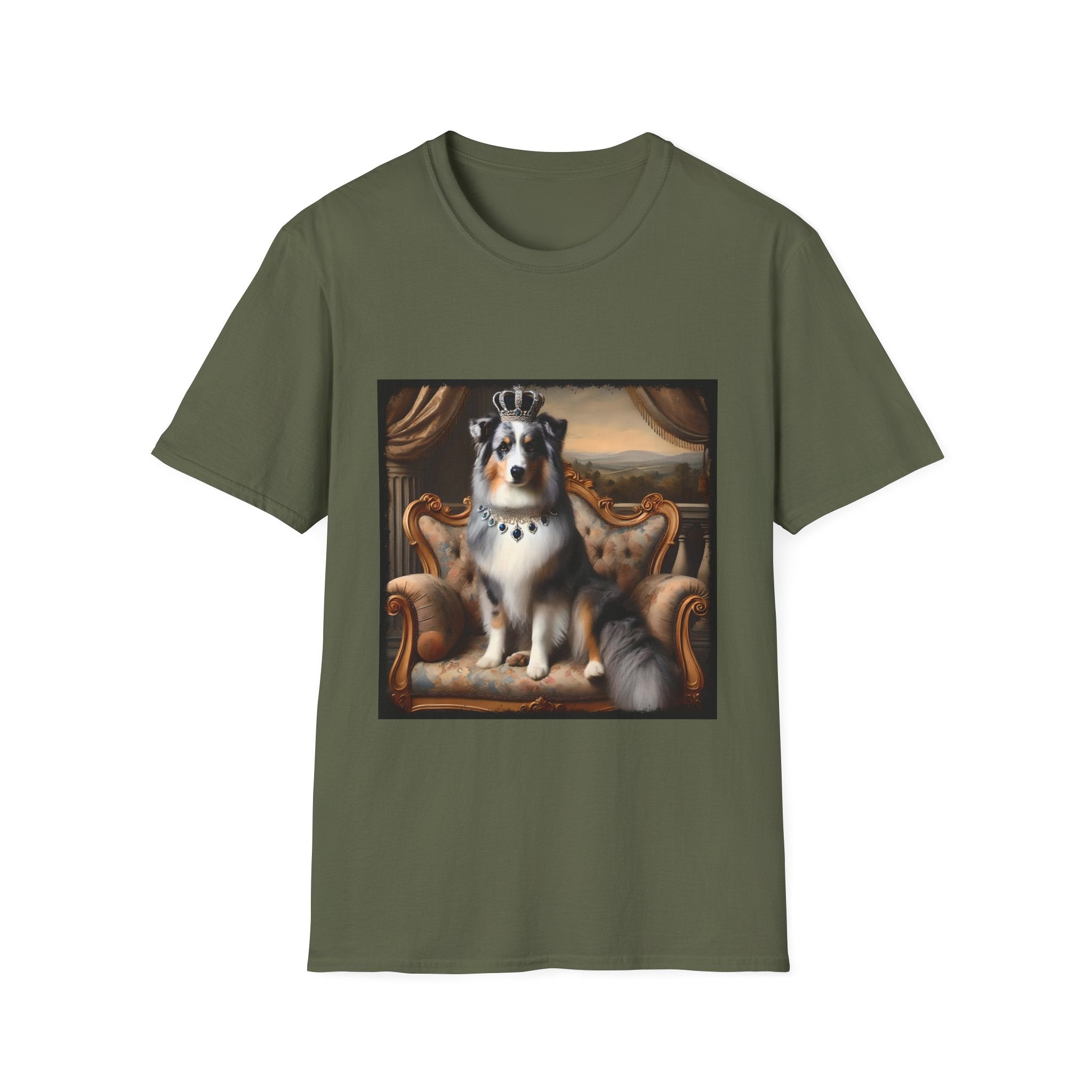 Miniature American Shepherd Posh Princess | Unisex Dog T-Shirt