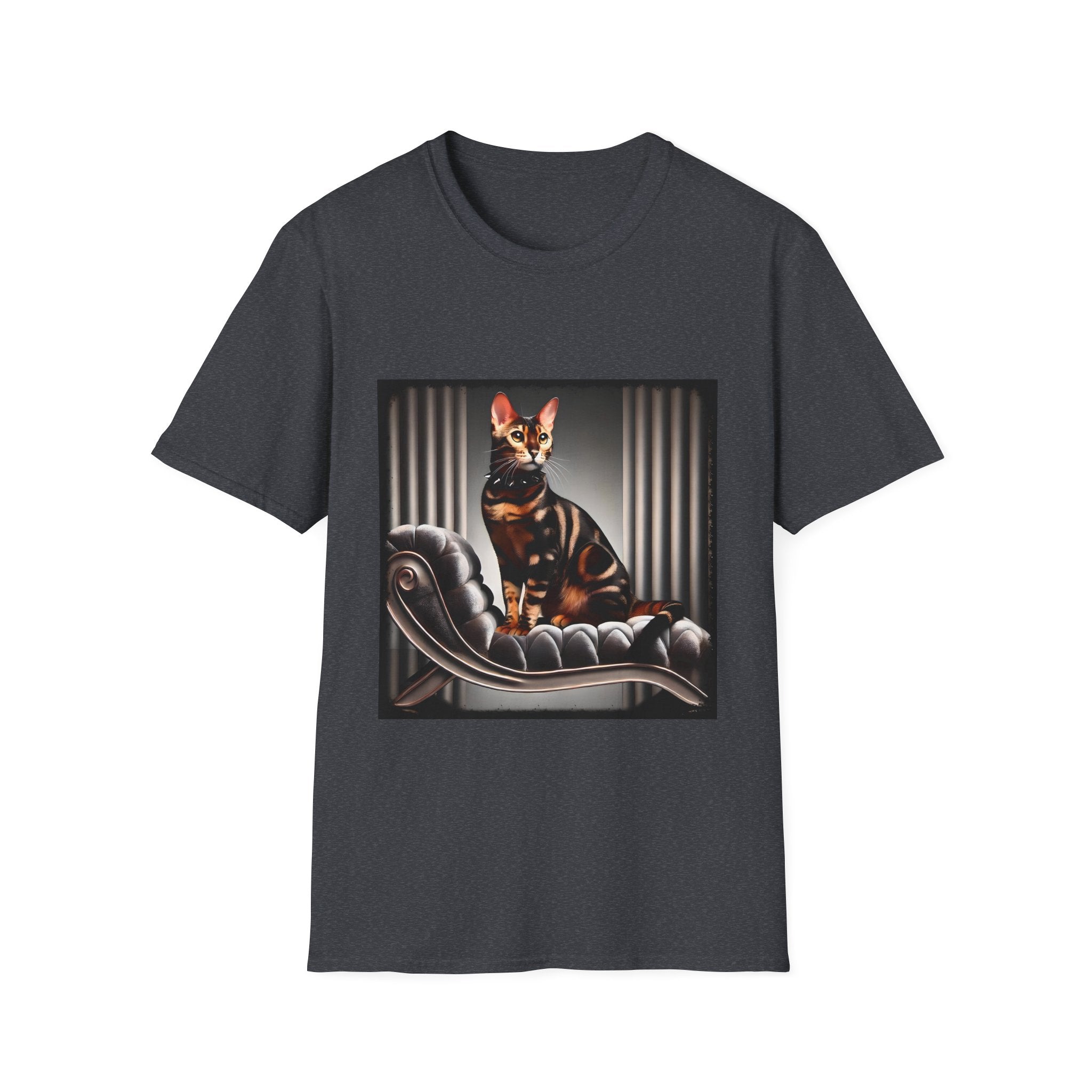 Bengal Cat Spiked Seductress | Unisex Cat T-Shirt