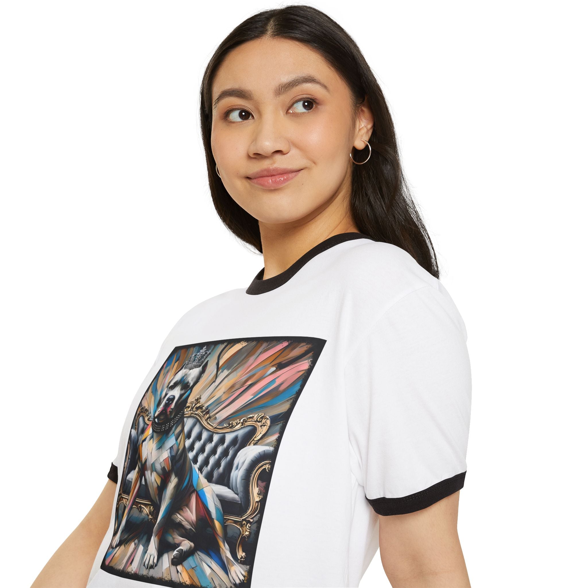 Pitbull Royal Geometric | Unisex Dog T-Shirt