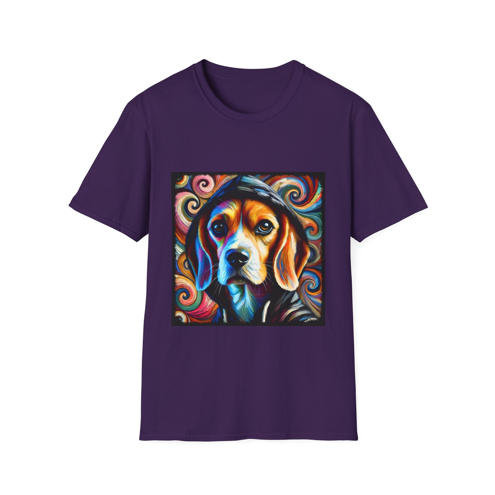 Beagle Relaxed Swirl | Unisex Dog T-Shirt