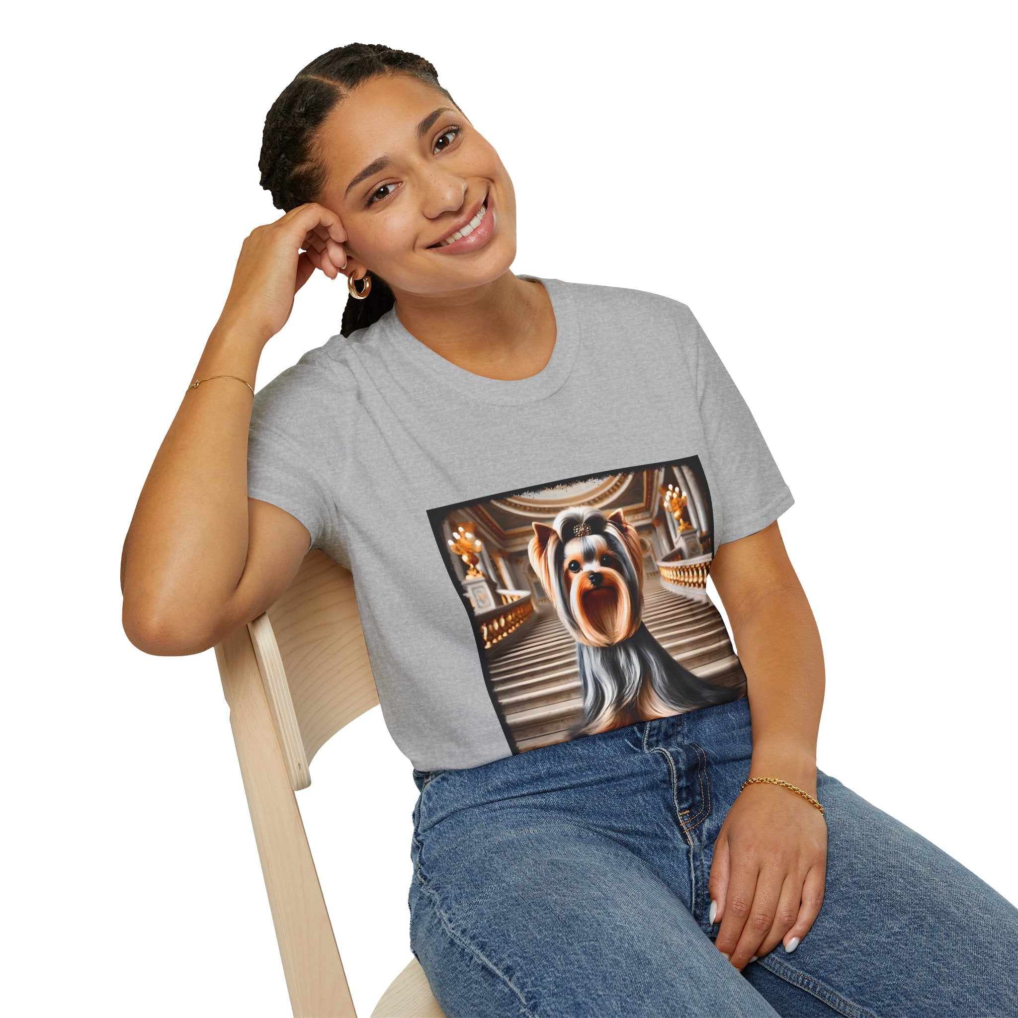 Yorkshire Terrier Privileged Pup | Unisex Dog T-Shirt