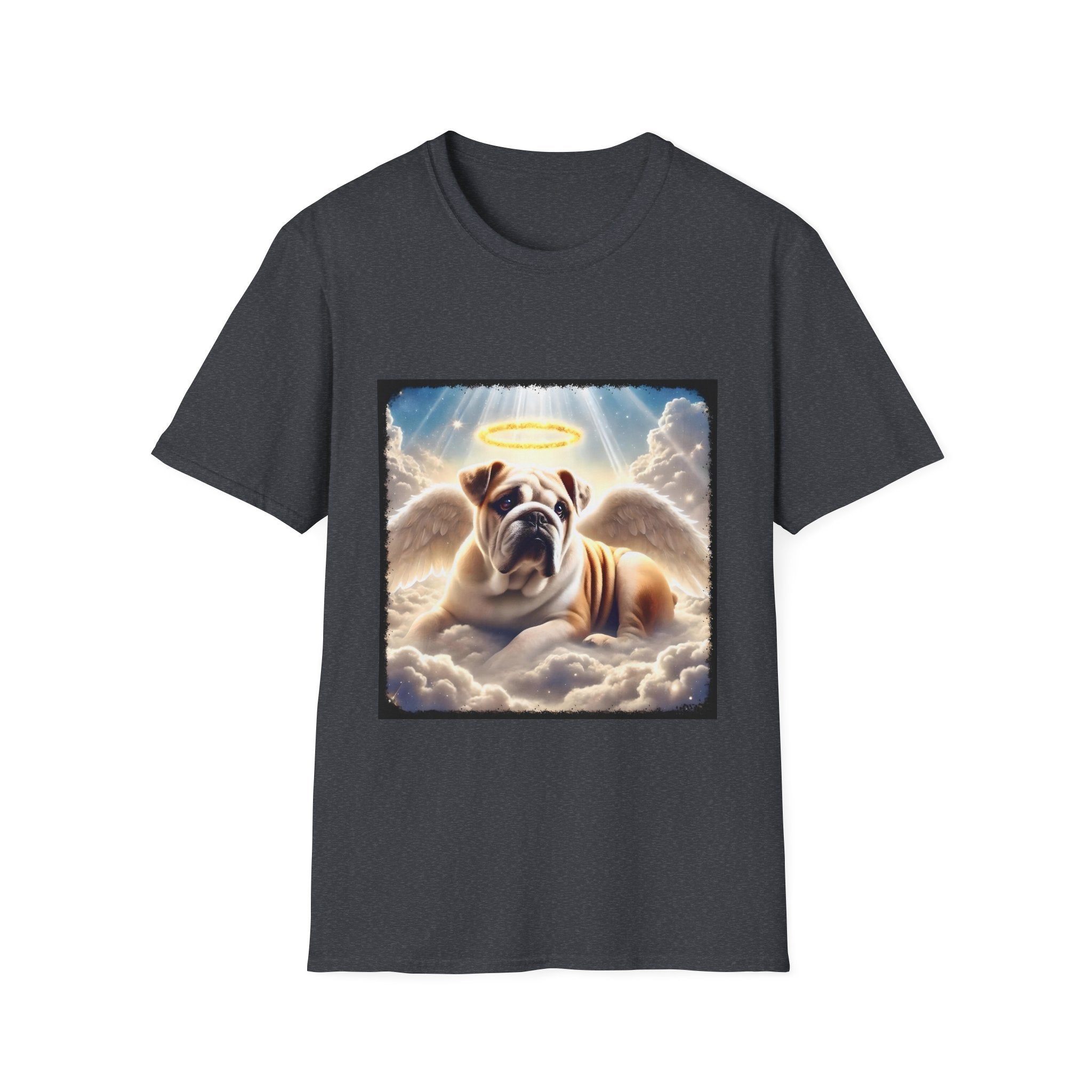 Bulldog Heavenly Angel | Unisex Dog T-Shirt