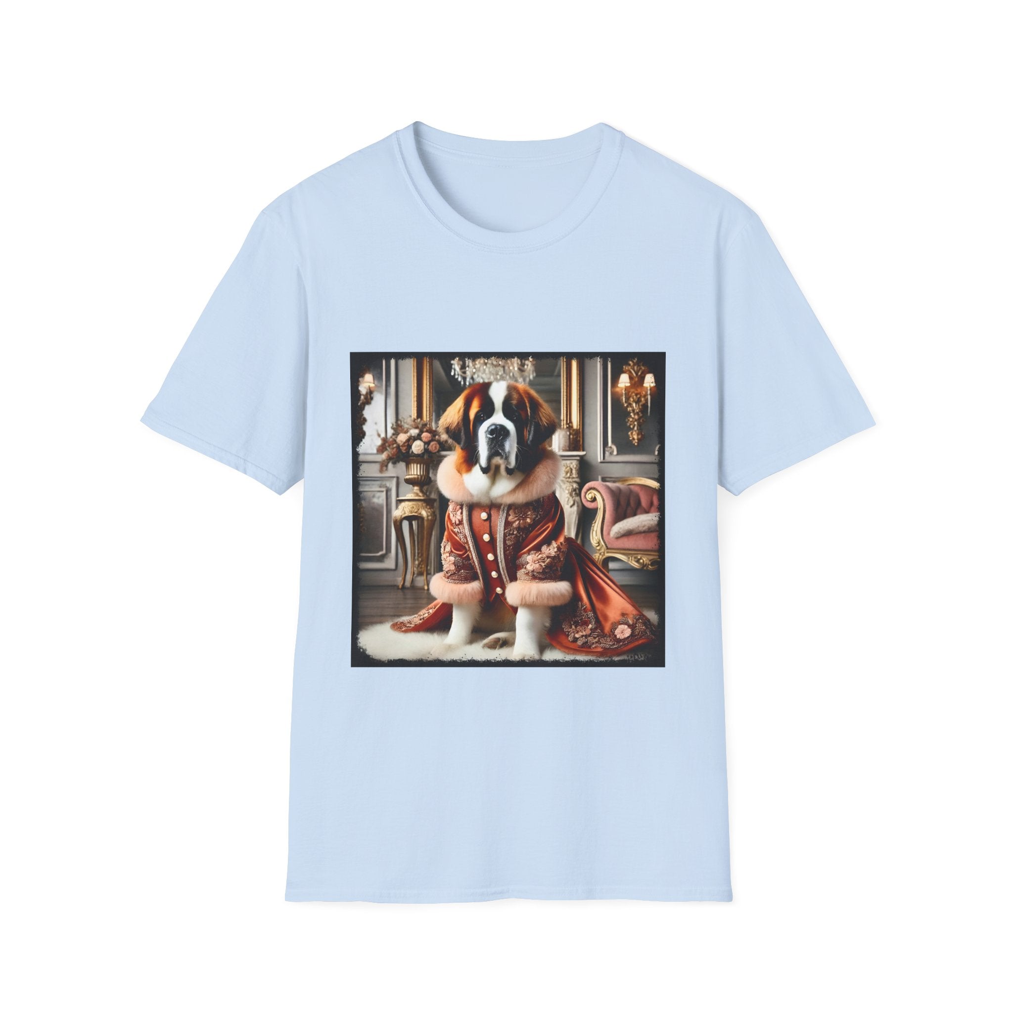 Saint Bernard Bougie Babe | Unisex Dog T-Shirt