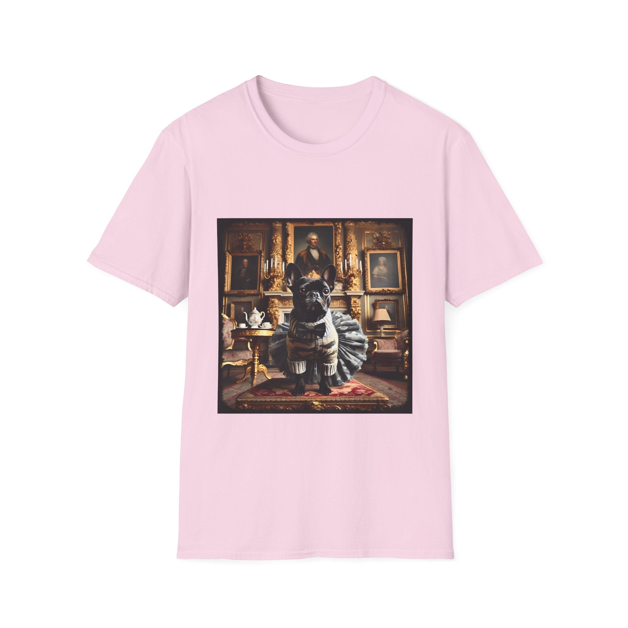 French Bulldog Black Camo Chic | Unisex Dog T-Shirt