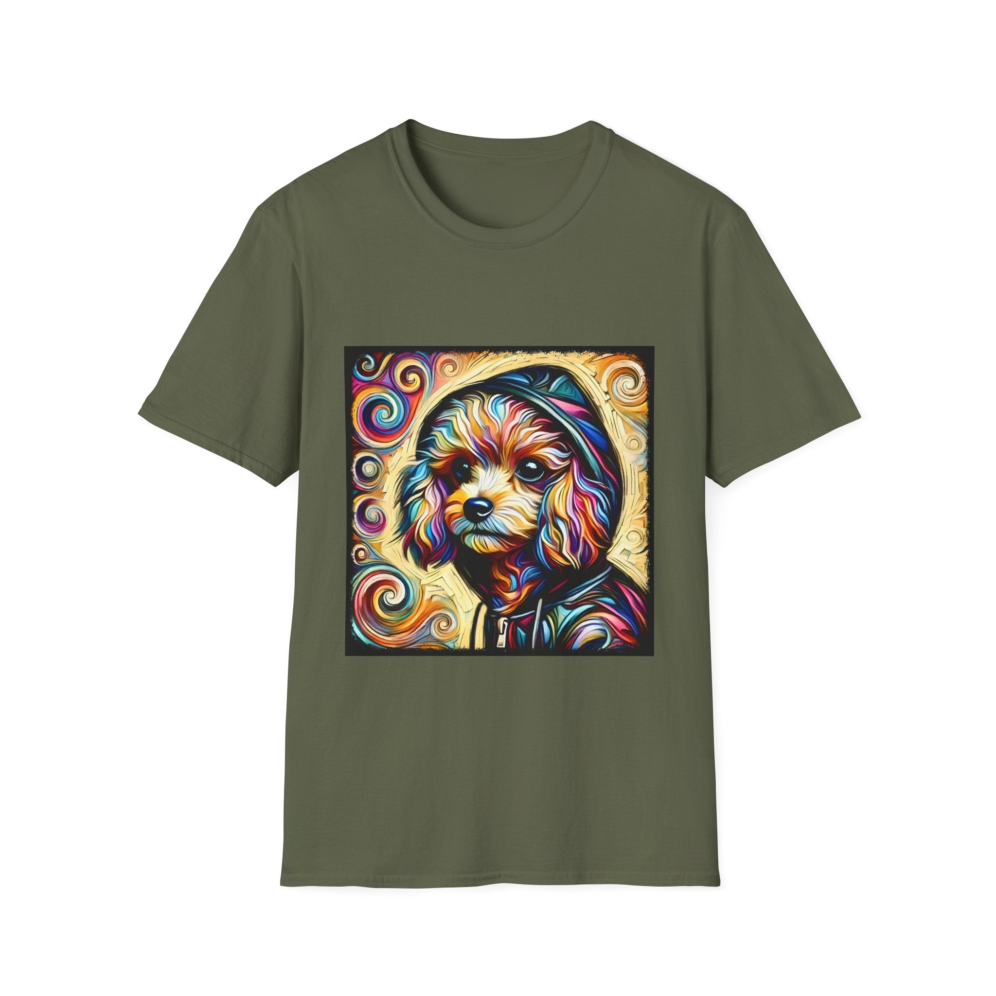 Poodle Chill Swirl | Unisex Dog T-Shirt
