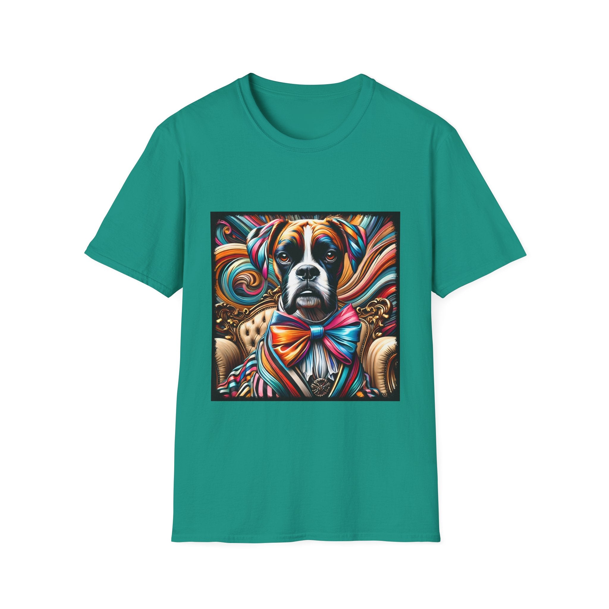 Boxer Bold Rocker | Unisex Dog T-Shirt