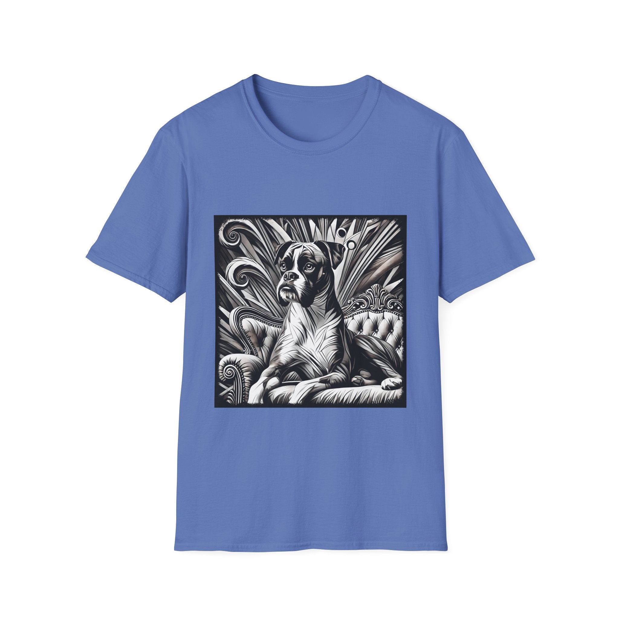 Boxer B&W Bold | Unisex Dog T-Shirt