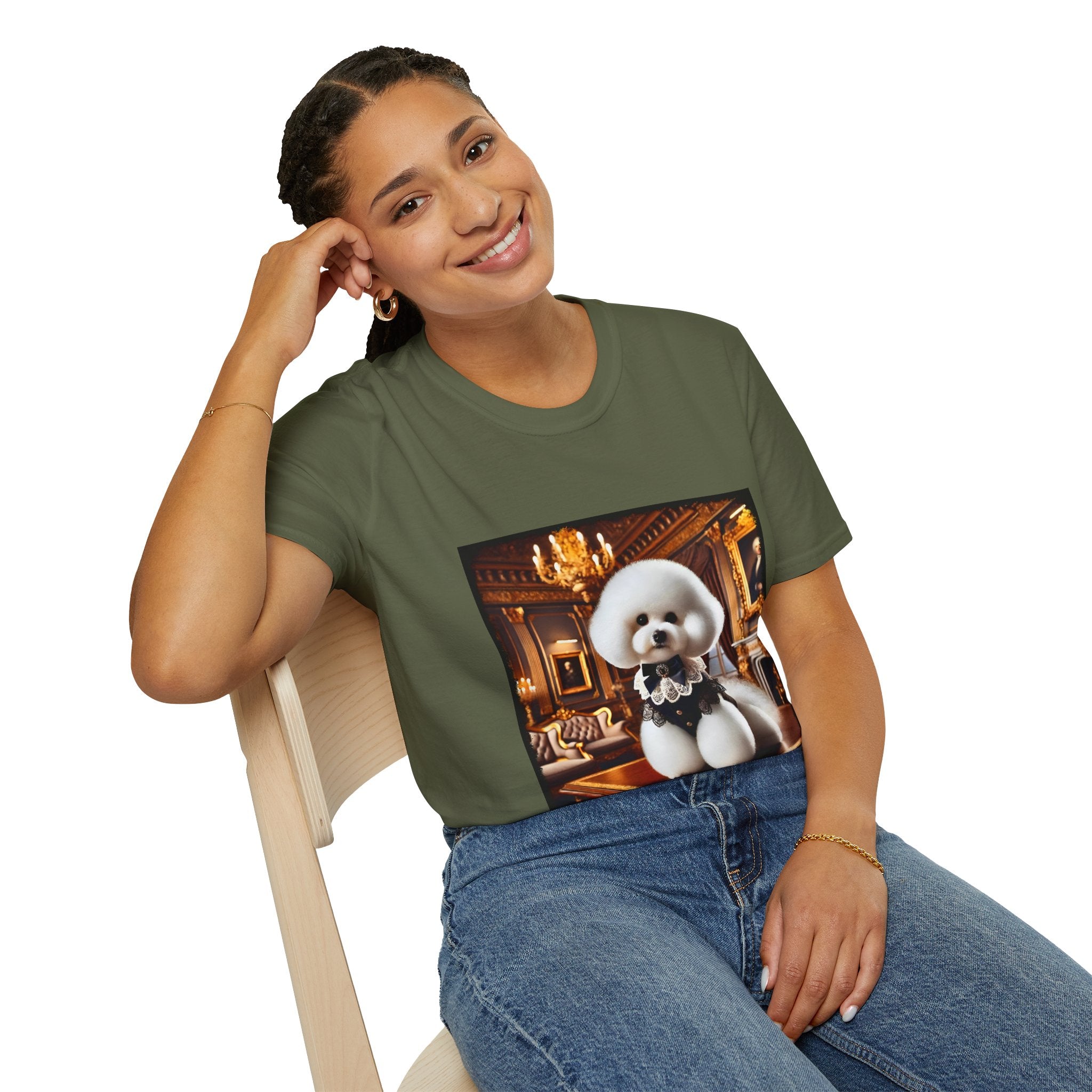 Bichon Frise Status Sniffer | Unisex Dog T-Shirt